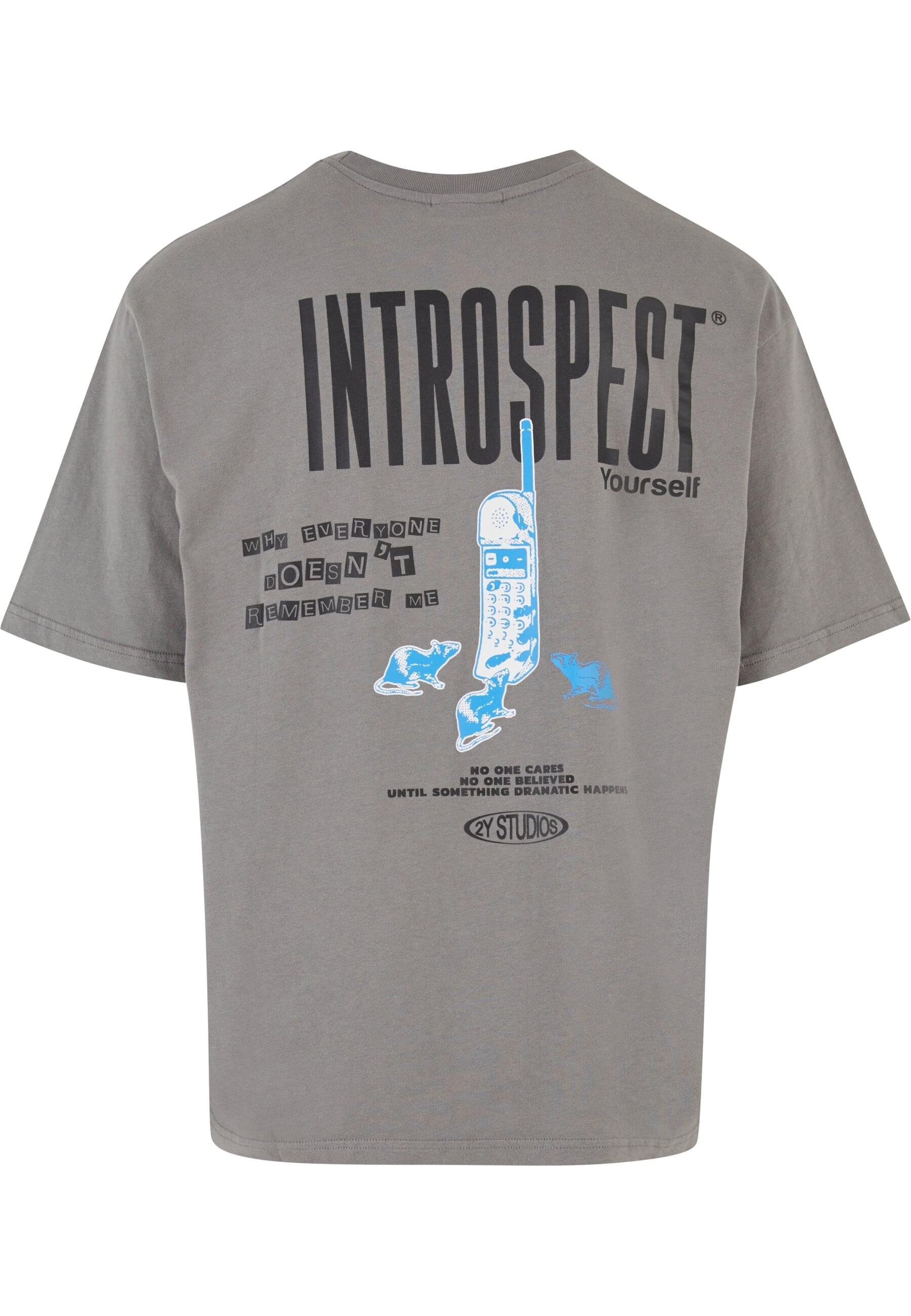 2Y Studios T-Shirt »2Y Studios Herren 2Y Introspect Oversize Tee«, (1 tlg.)