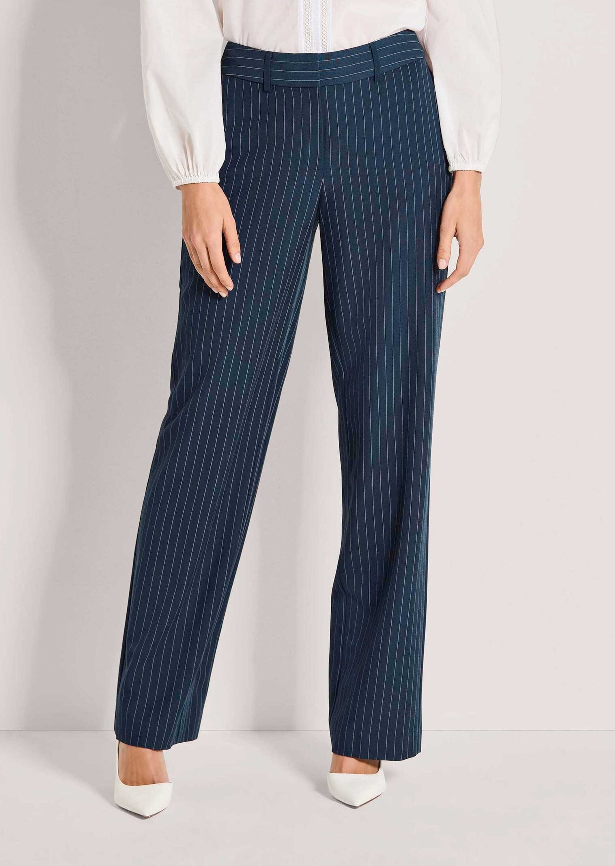 MADELEINE Stoffhose »Jerseyhose Stoffhose mit Nadelstreifen«