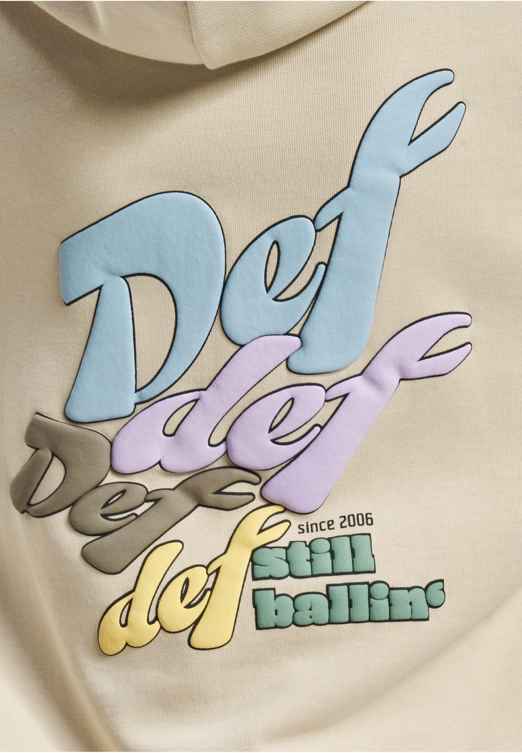 DEF Kapuzenpullover »DEF Damen DEF Hoody DEFDEF«, (1 tlg.)