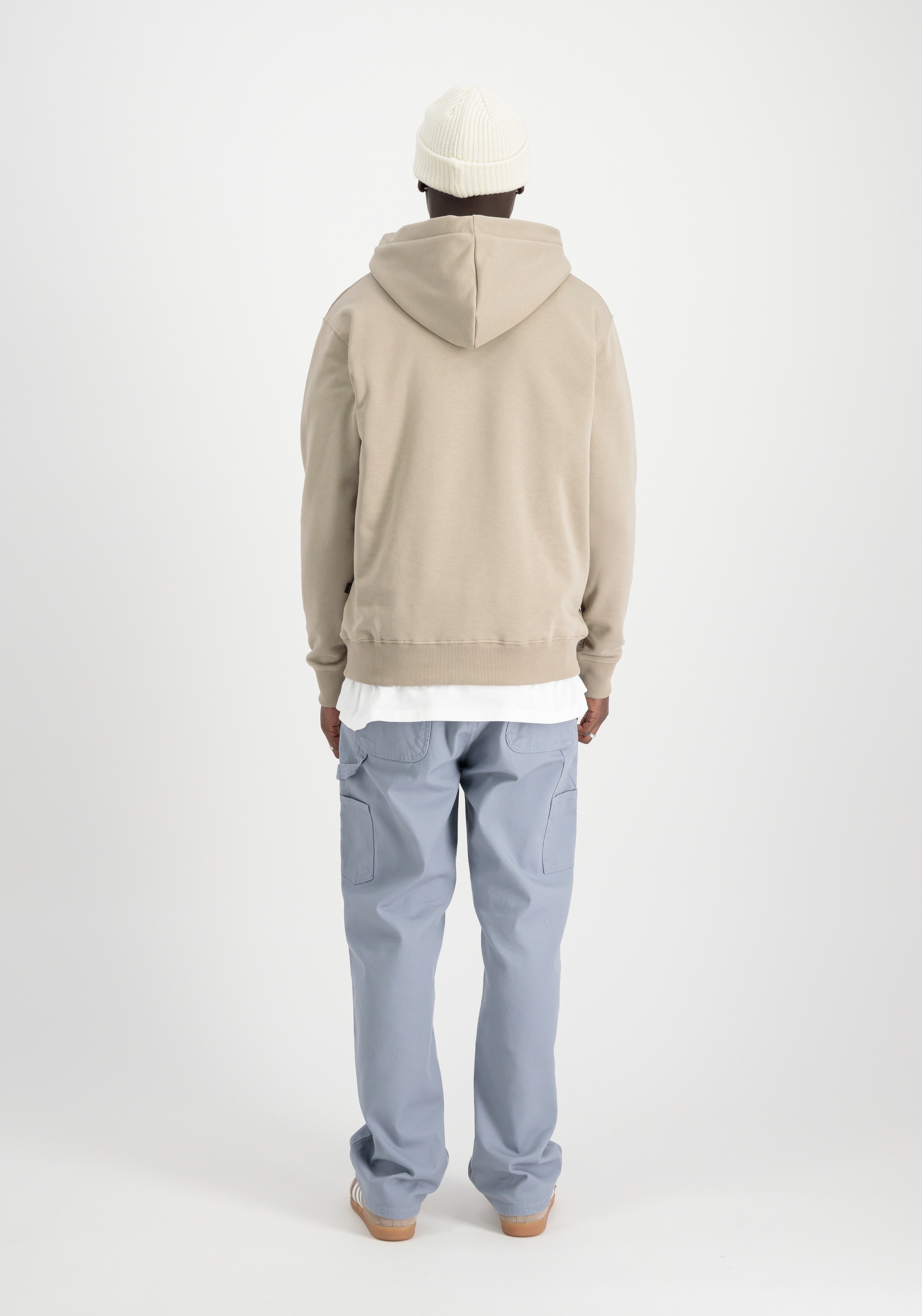 Alpha Industries Hoodie »Alpha Industries Men - Hoodies Basic Hoodie Carbon«