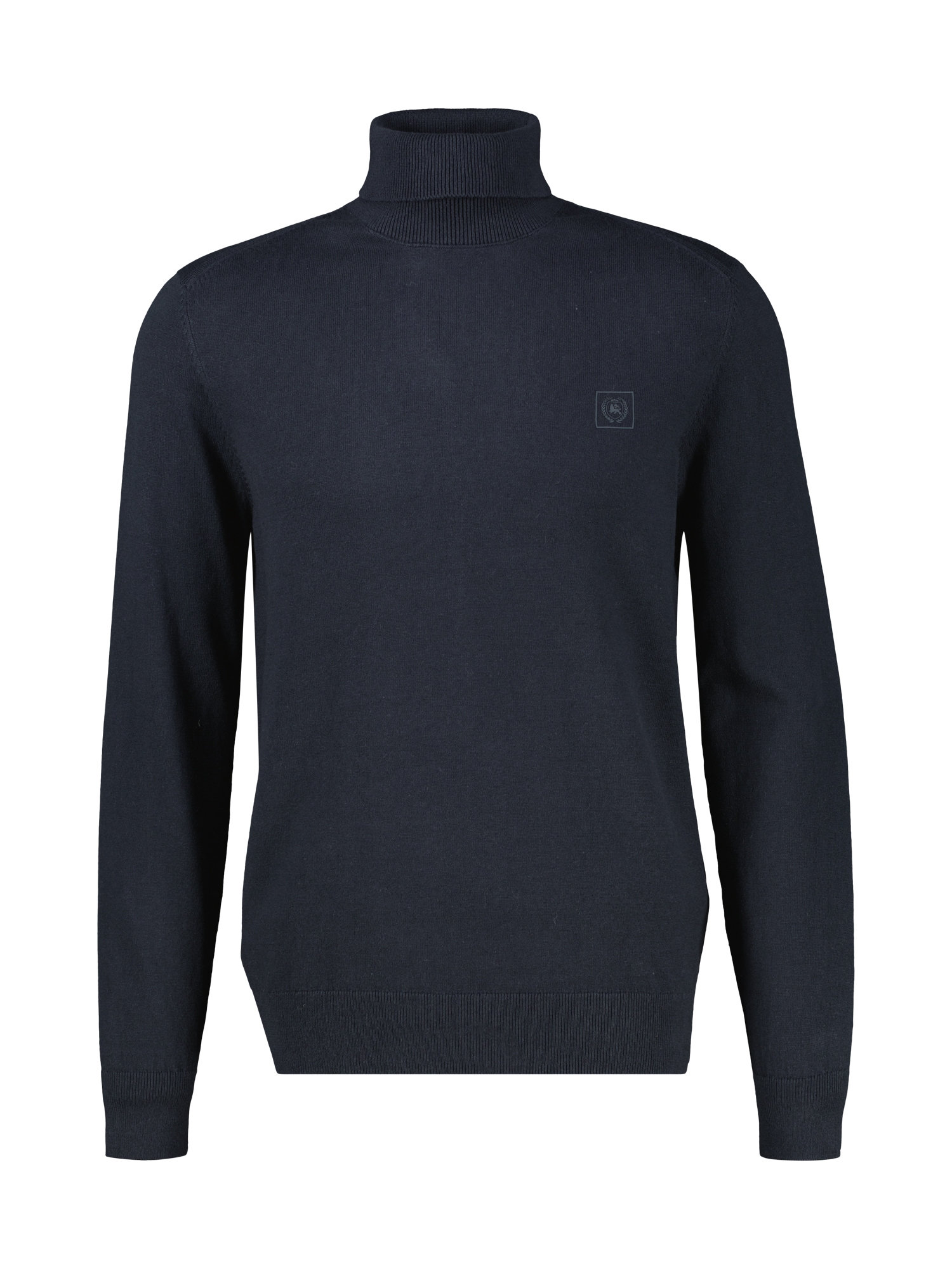 LERROS Rollkragenpullover »Eleganter Strickpullover mit Rollkragen aus reiner Baumwolle«
