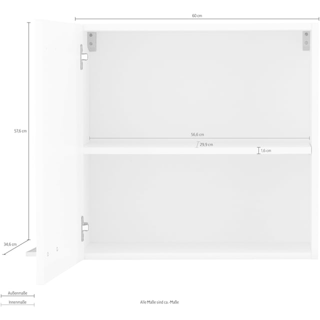 OPTIFIT Hängeschrank »Iver«, Breite 60 cm, mit 1 Tür kaufen | BAUR