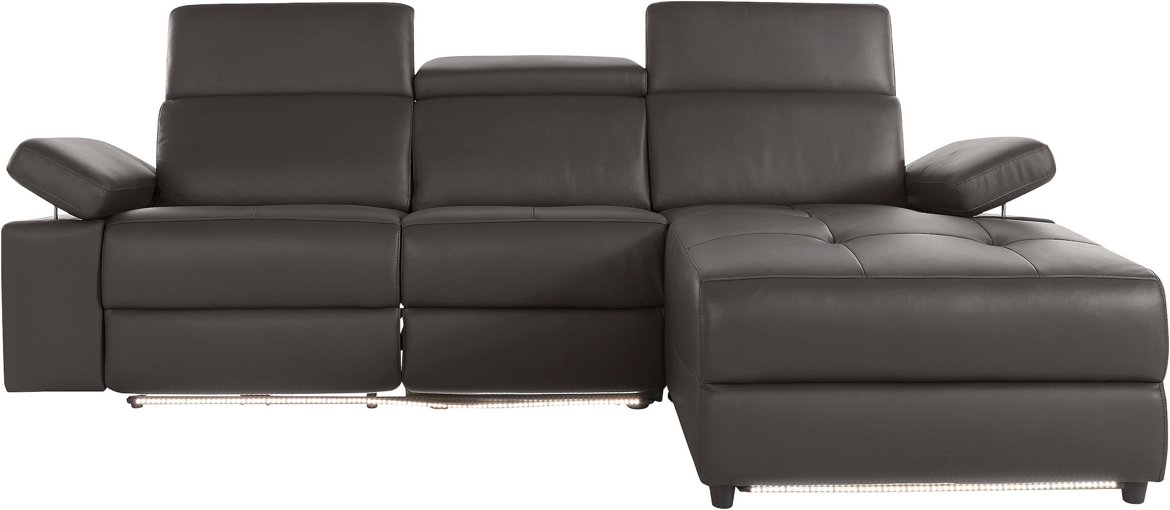 Home affaire Ecksofa "Kilado, L-Form," mit Relaxfunktion, verstellbarer Arm günstig online kaufen