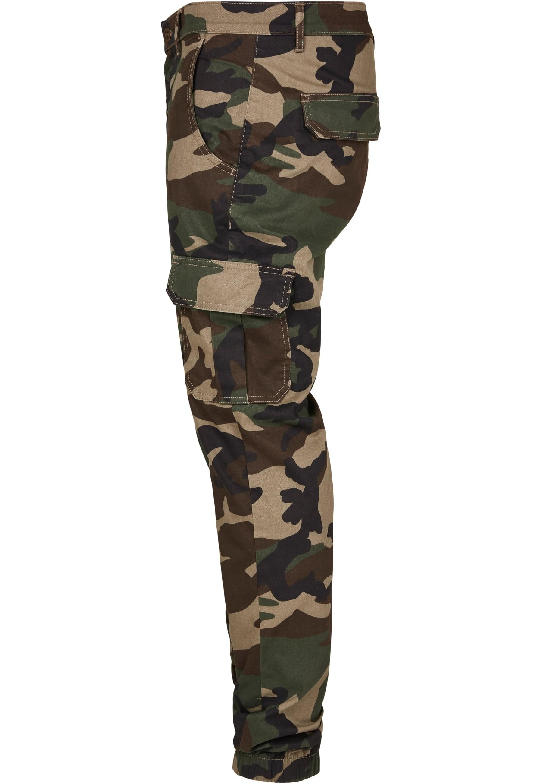 URBAN CLASSICS Cargohose »Urban Classics Herren Camo Cargo Jogging Pants 2.0«