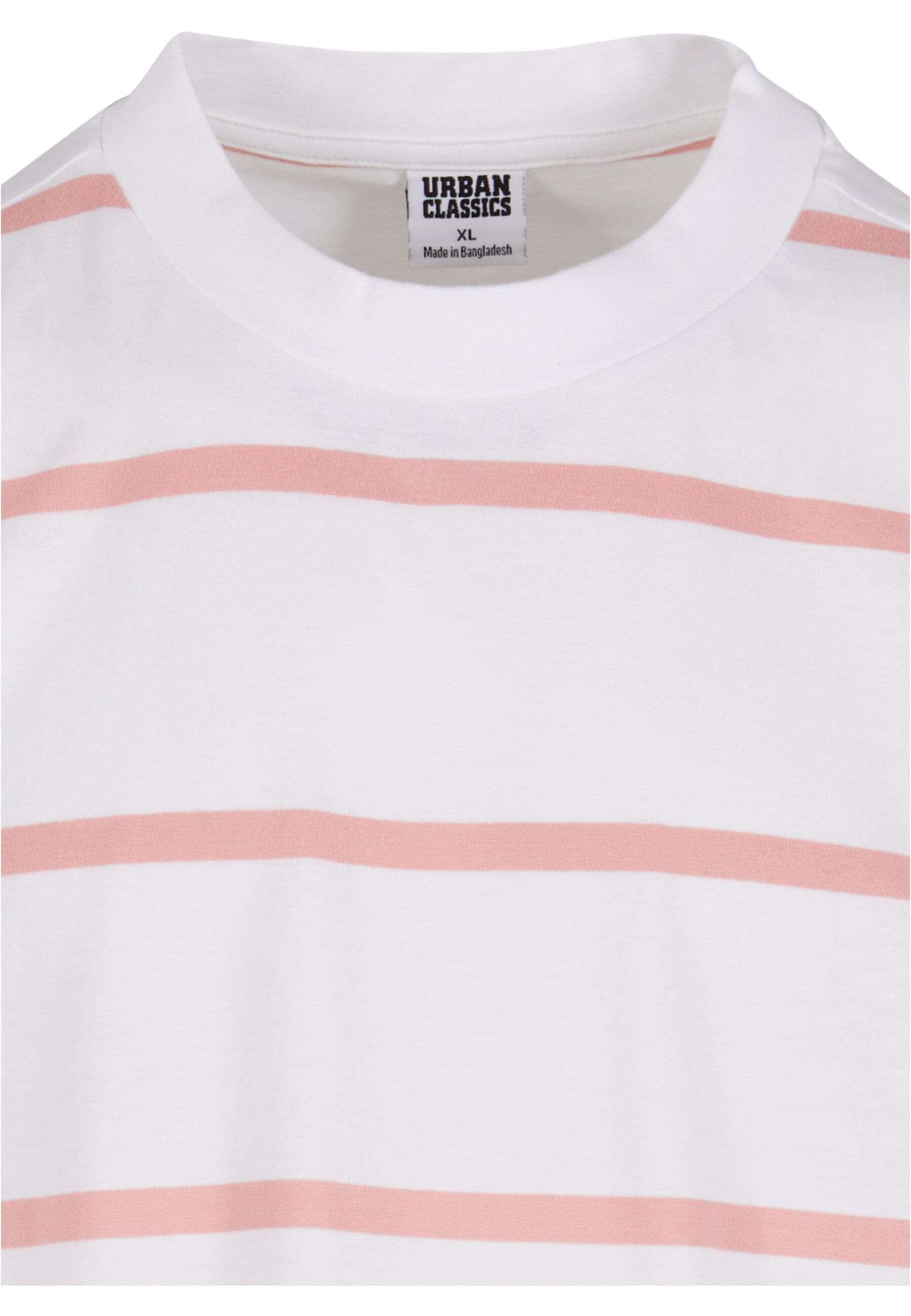 URBAN CLASSICS T-Shirt »Urban Classics Herren Oversized Sleeve Modern Stripe Tee«, (1 tlg.)