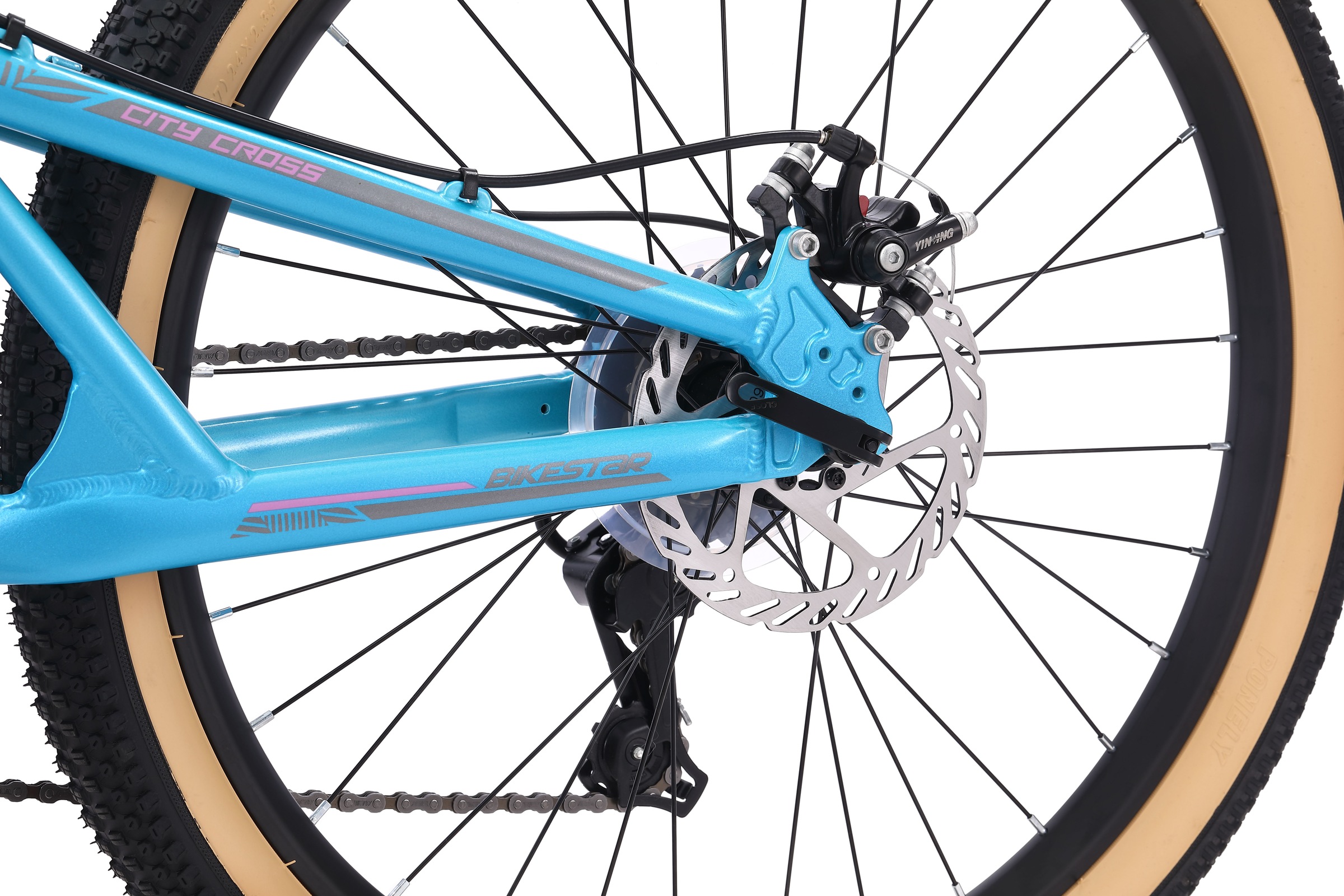 Bikestar Jugendfahrrad 21 Gang Shimano RD-TY21 Schaltwerk Kettenschaltung