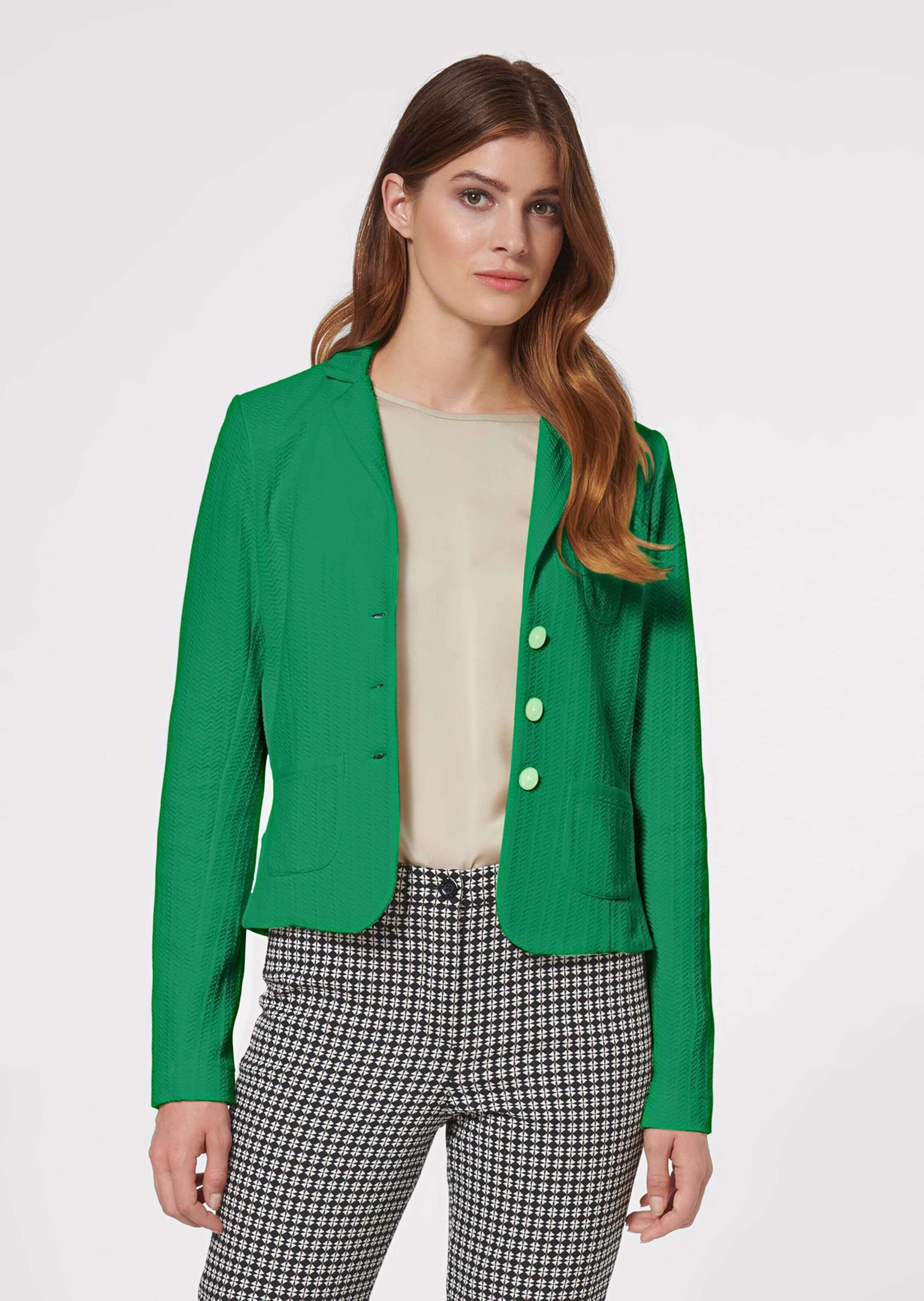 MADELEINE Jackenblazer »Jerseyblazer Kurzer Jerseyblazer mit modischer Struktur«