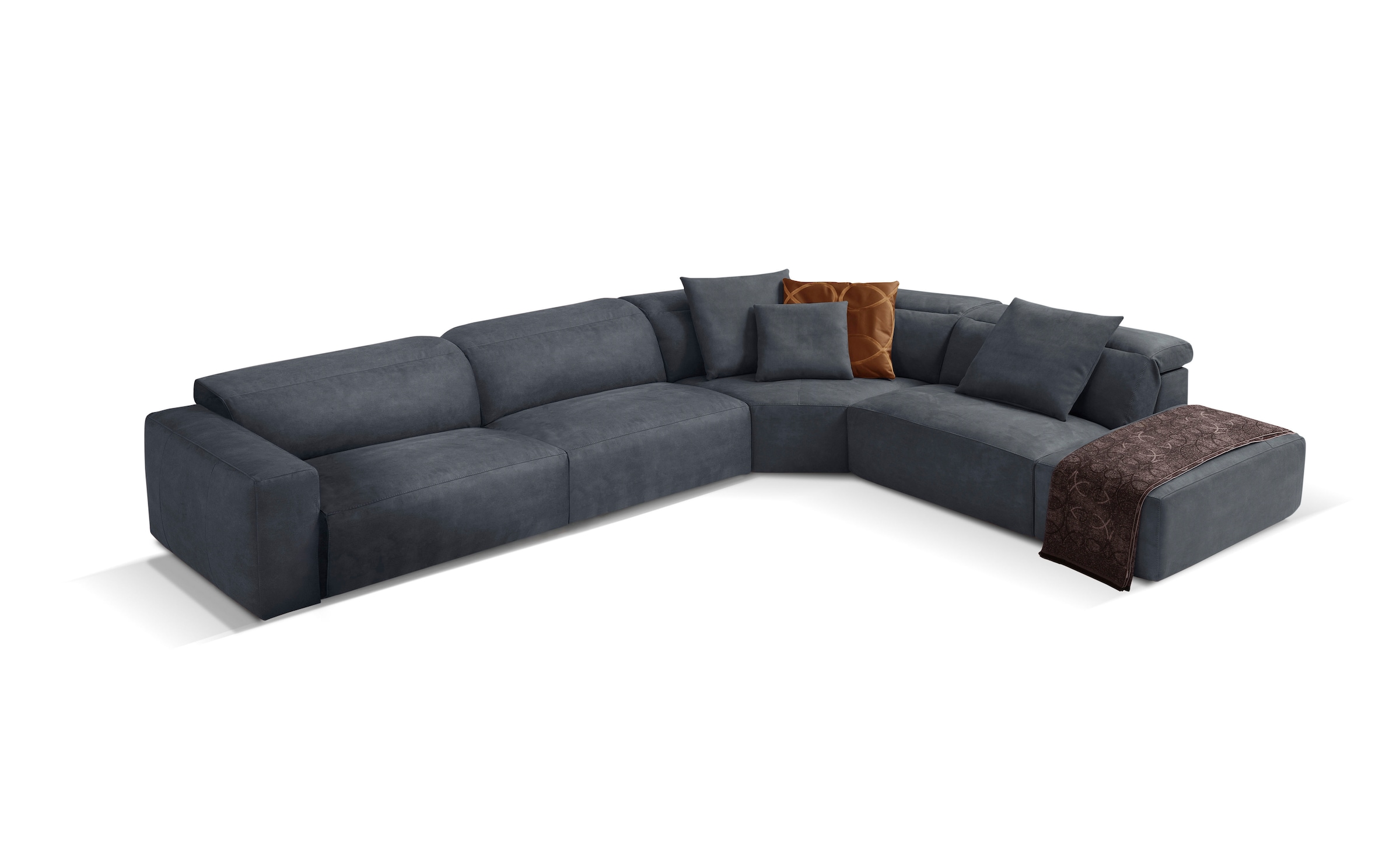 Egoitaliano Ecksofa "Beverly, extravangantes Designsofa mit erstklassigem S günstig online kaufen