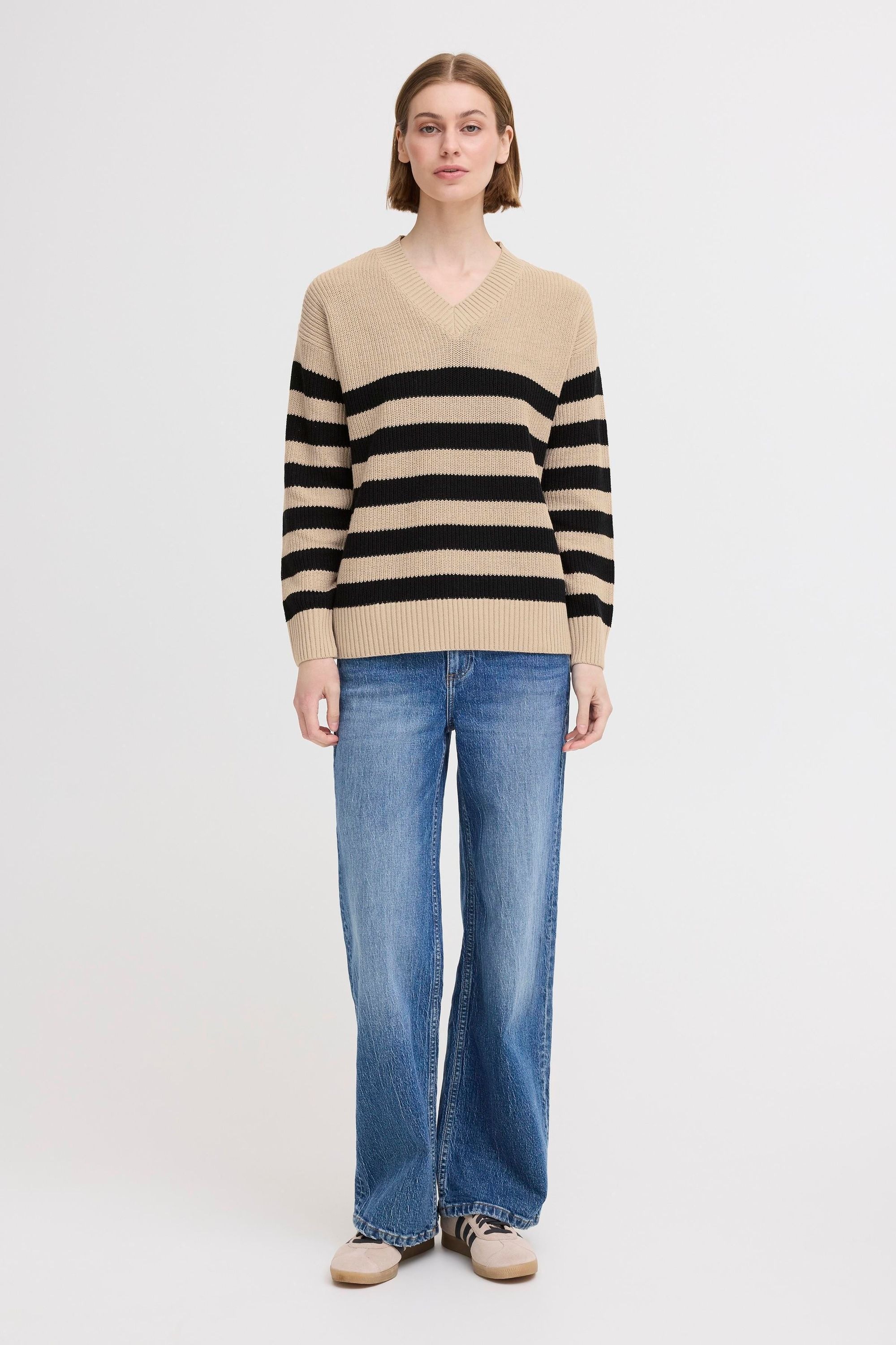 OXMO V-Ausschnitt-Pullover "V-Ausschnitt-Pullover OXKALA" günstig online kaufen