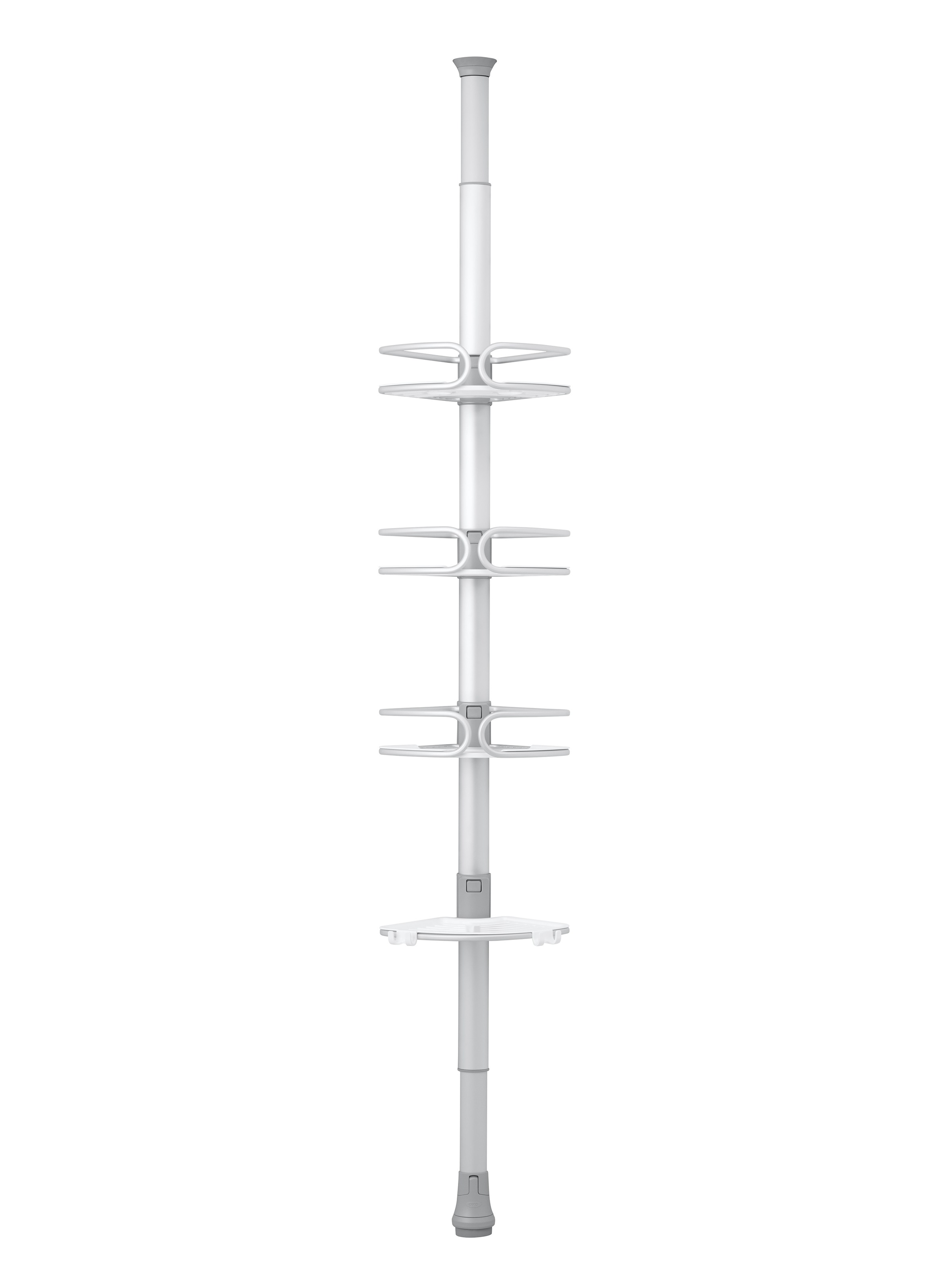 OXO Good Grips Regalelement "Teleskop-Duschregal aus Aluminium" 1 Stk. tlg. schnell ausziehbar