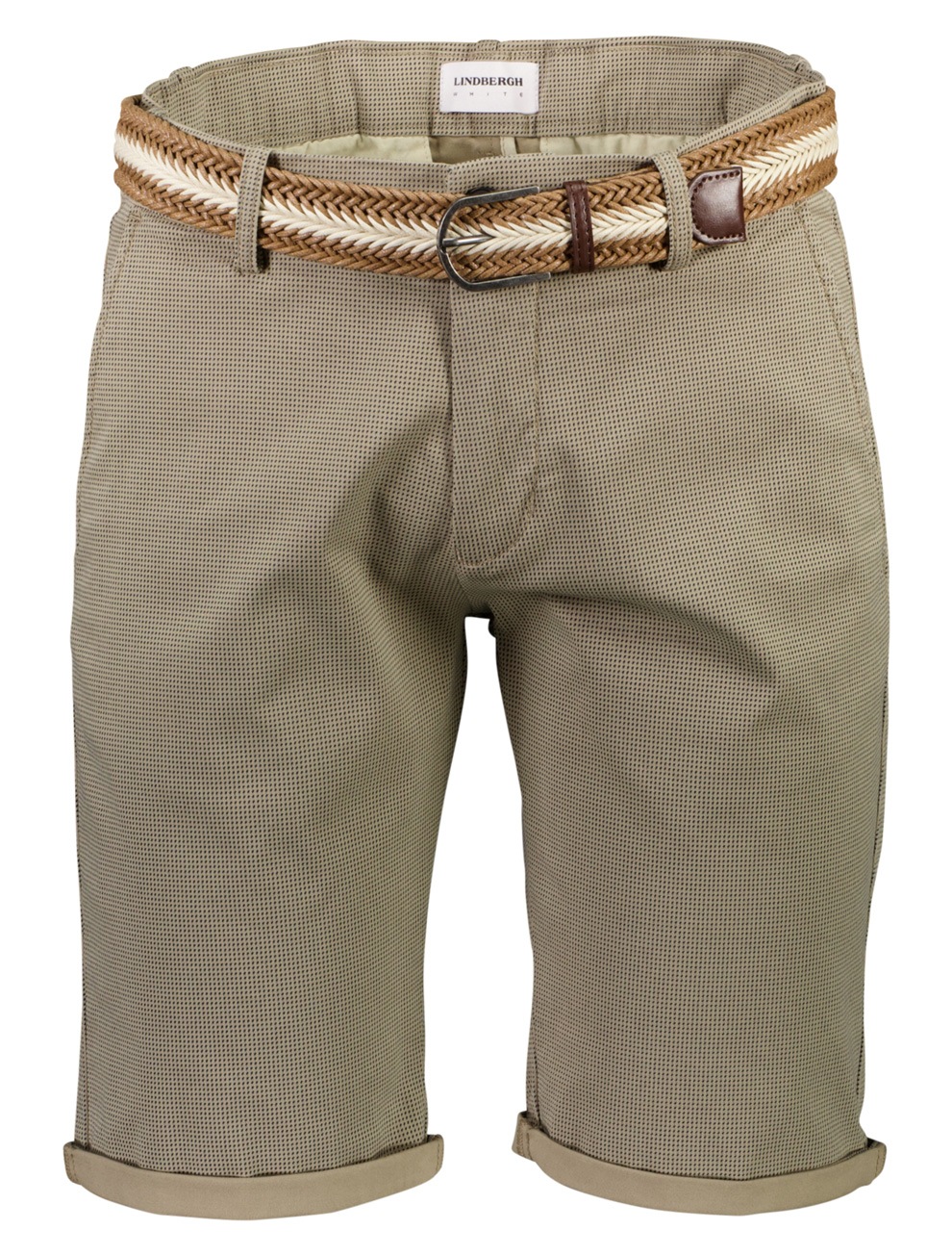 LINDBERGH Chinoshorts, (2 tlg.), mit Gürtel