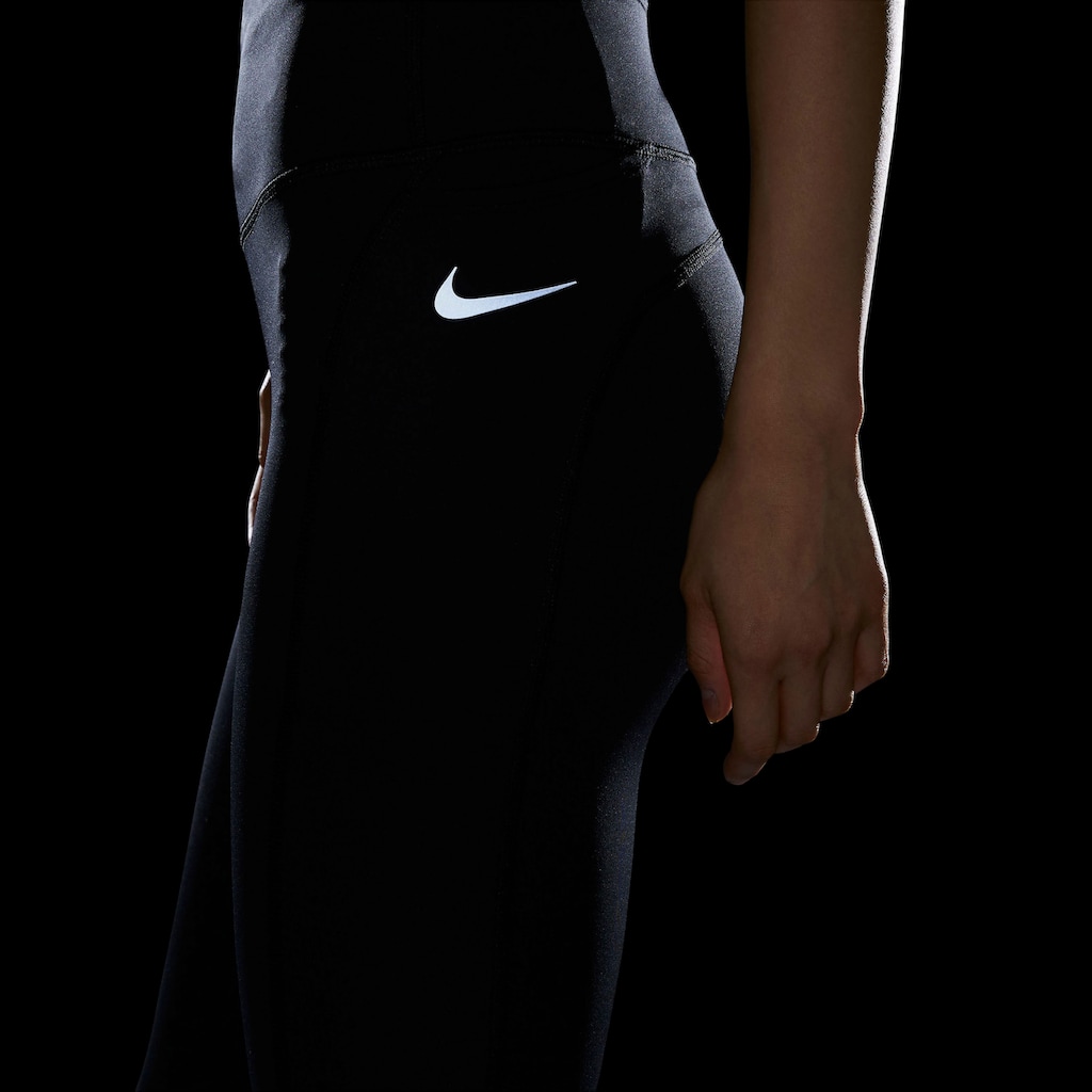 Nike Lauftights »EPIC FAST WOMEN'S MID-RISE POCKET RUNNING LEGGINGS«