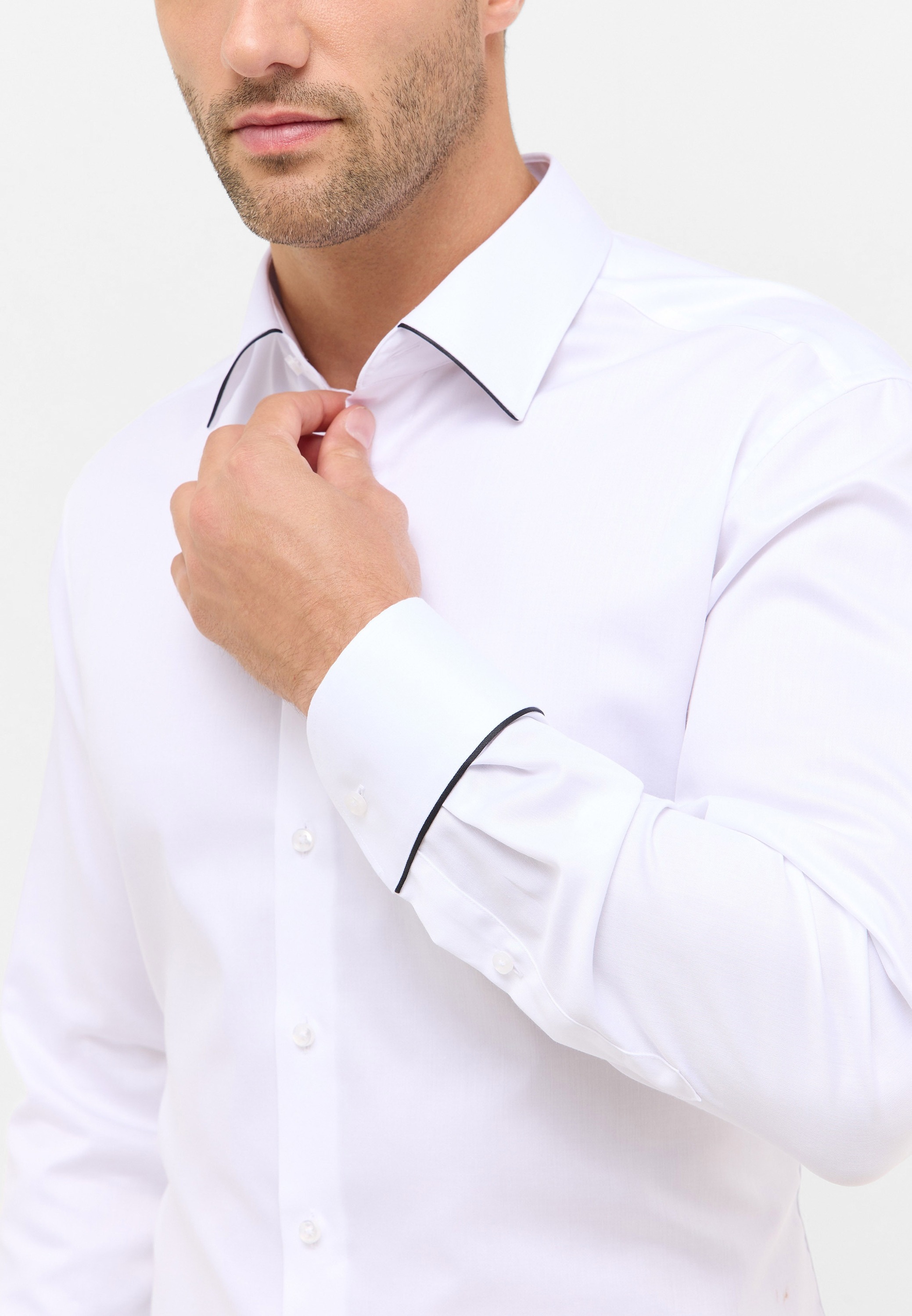 Thumbnail - Eterna Langarmhemd "MODERN FIT" NON IRON (bügelfrei)