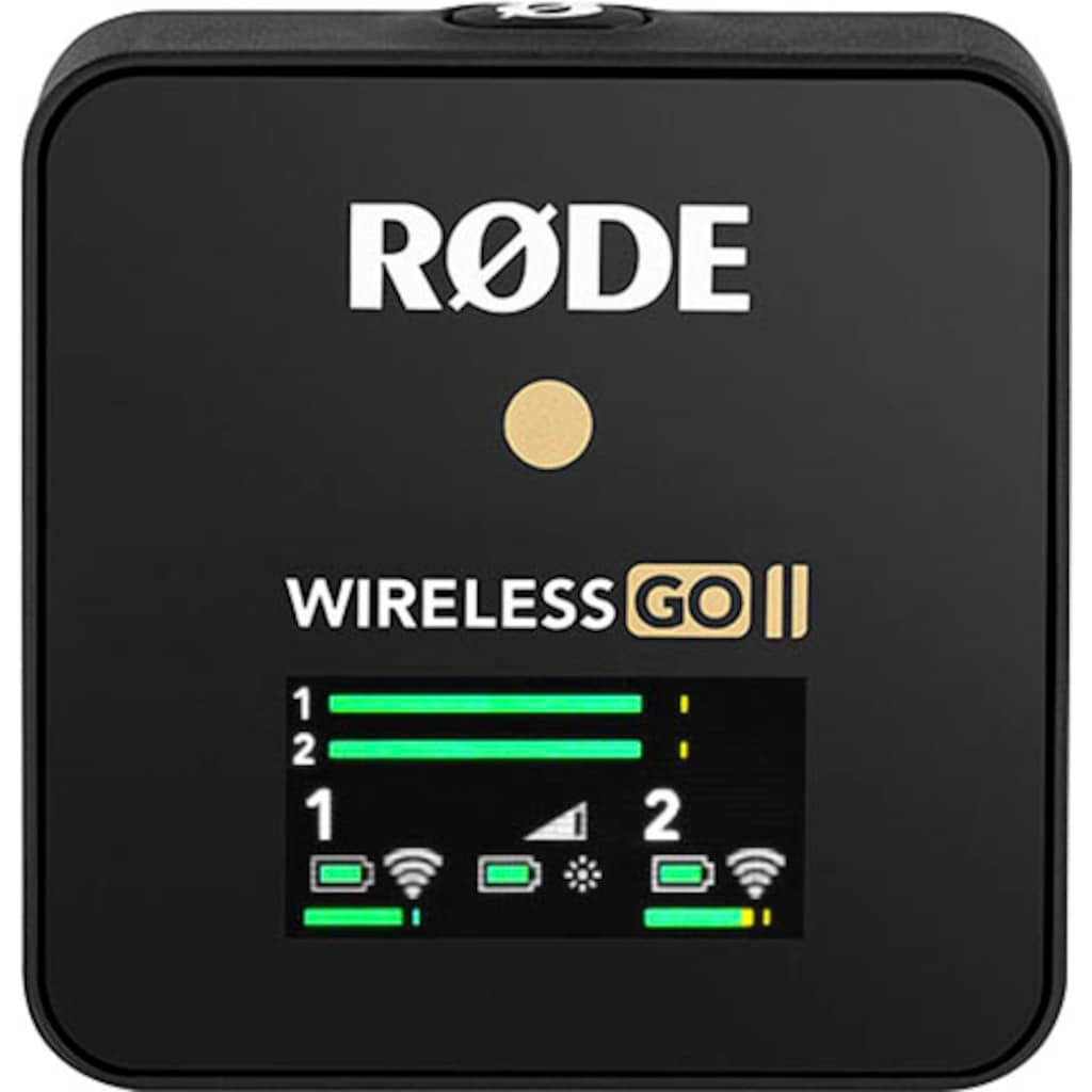 RØDE Mikrofon »Wireless GO II«, (Set)