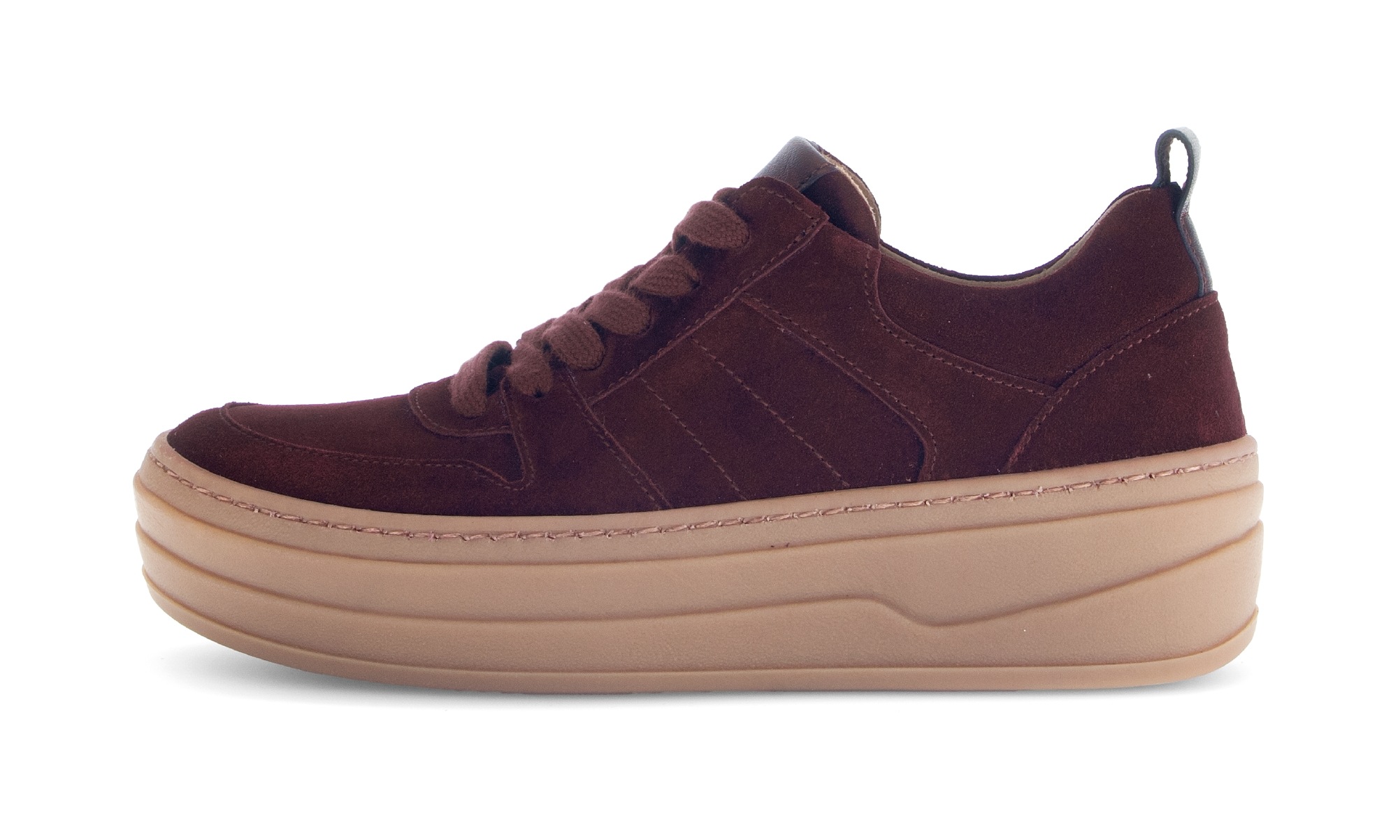 Gabor Plateausneaker, Freizeitschuh, Halbschuh, Schnürschuh mit Best Fitting-Ausstattung