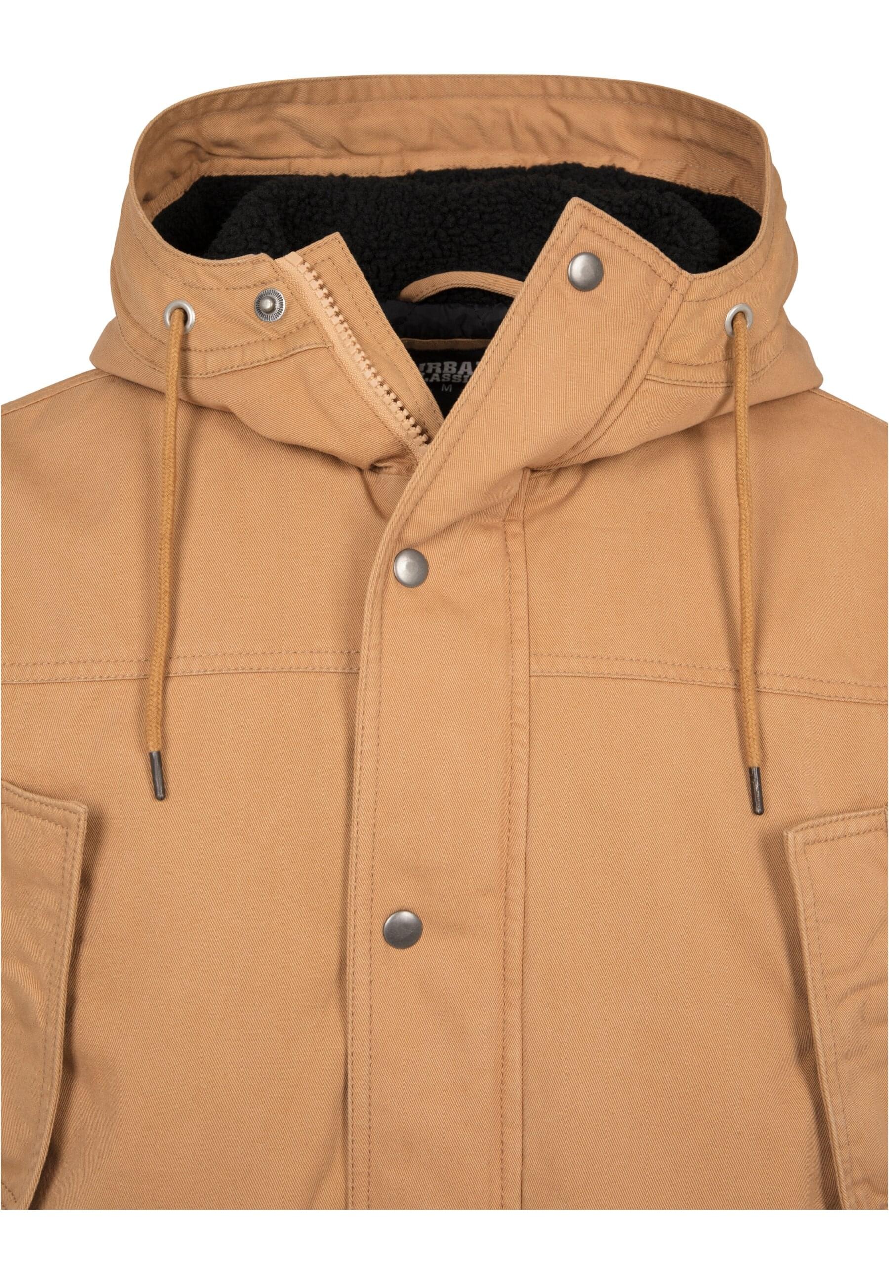 URBAN CLASSICS Winterjacke »Urban Classics Herren Hooded Cotton Jacket«, (1 St.), mit Kapuze