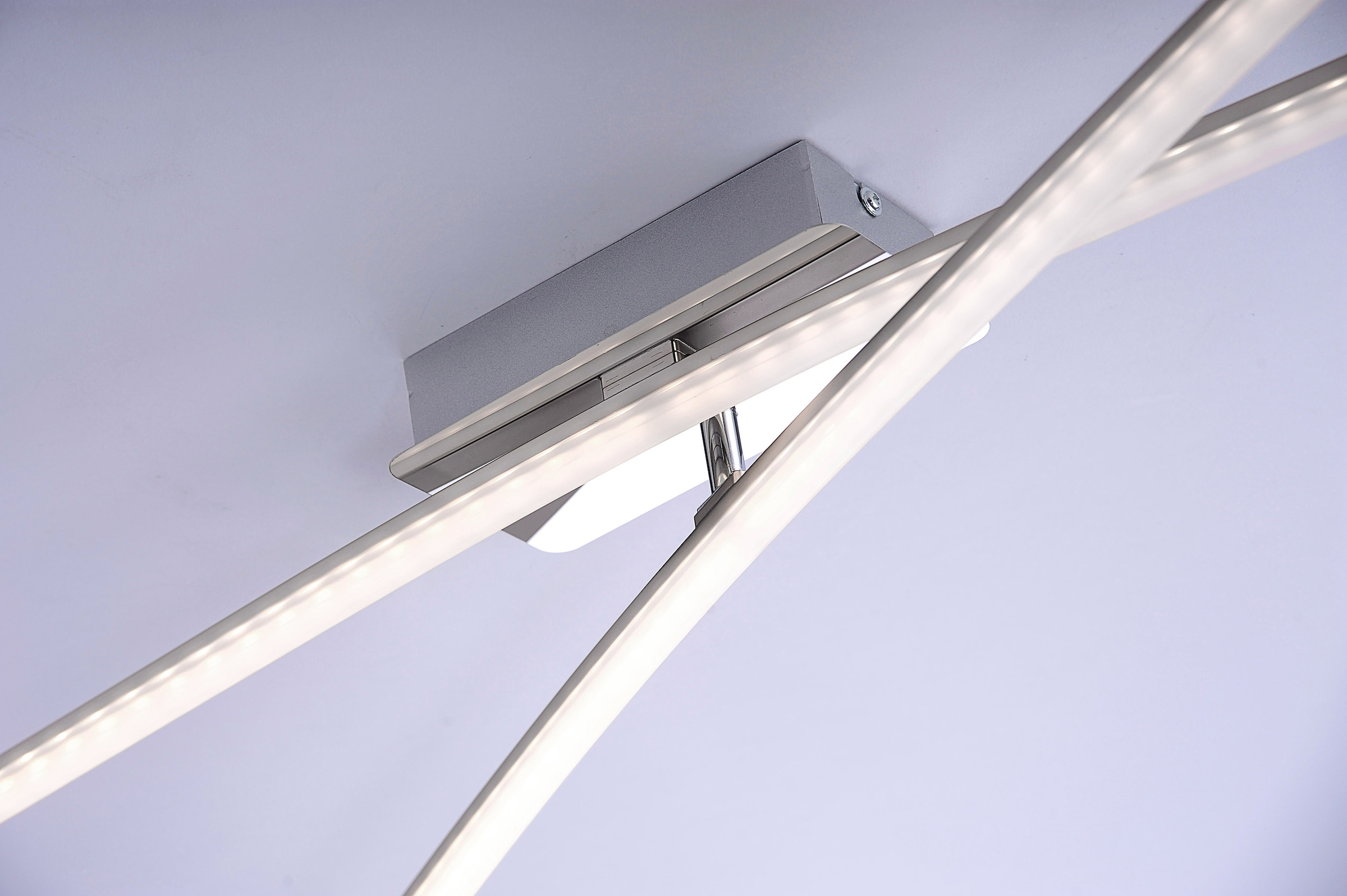 JUST LIGHT LED Deckenleuchte »SIMON« LED-Board 1 Stk. Warmweiß LED Deckenlampe