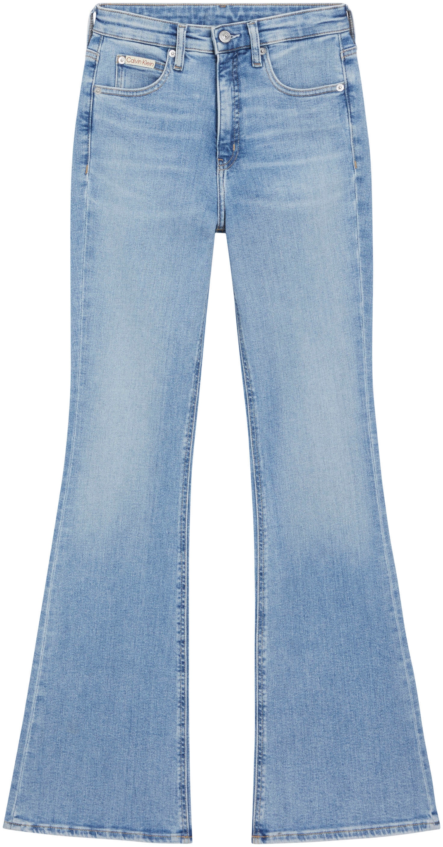 Bootcut-Jeans »SKINNY BOOTCUT«, mit Coinpocket, Logodruck