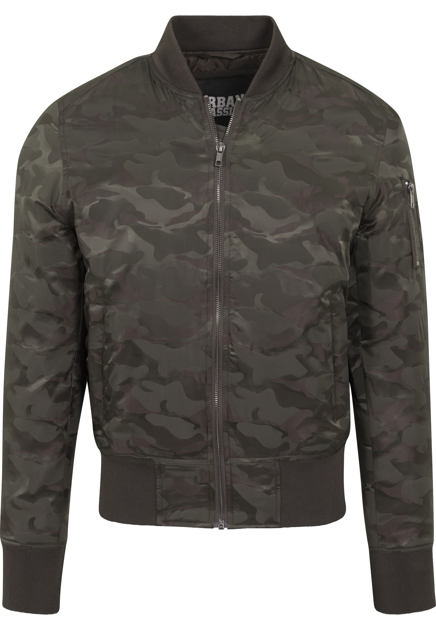 URBAN CLASSICS Bomberjacke "Urban Classics Herren Tonal Camo Bomber Jacket" günstig online kaufen