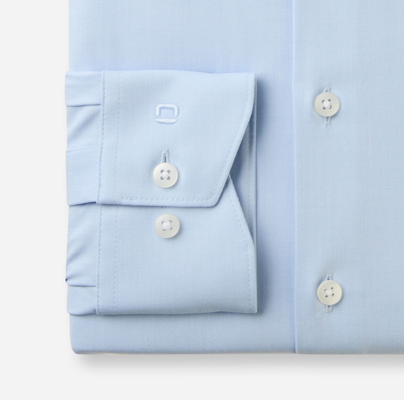 OLYMP Langarmhemd »Luxor 24/Seven comfort fit« comfort fit, Businesshemd, New-Kentkragen, unifarben