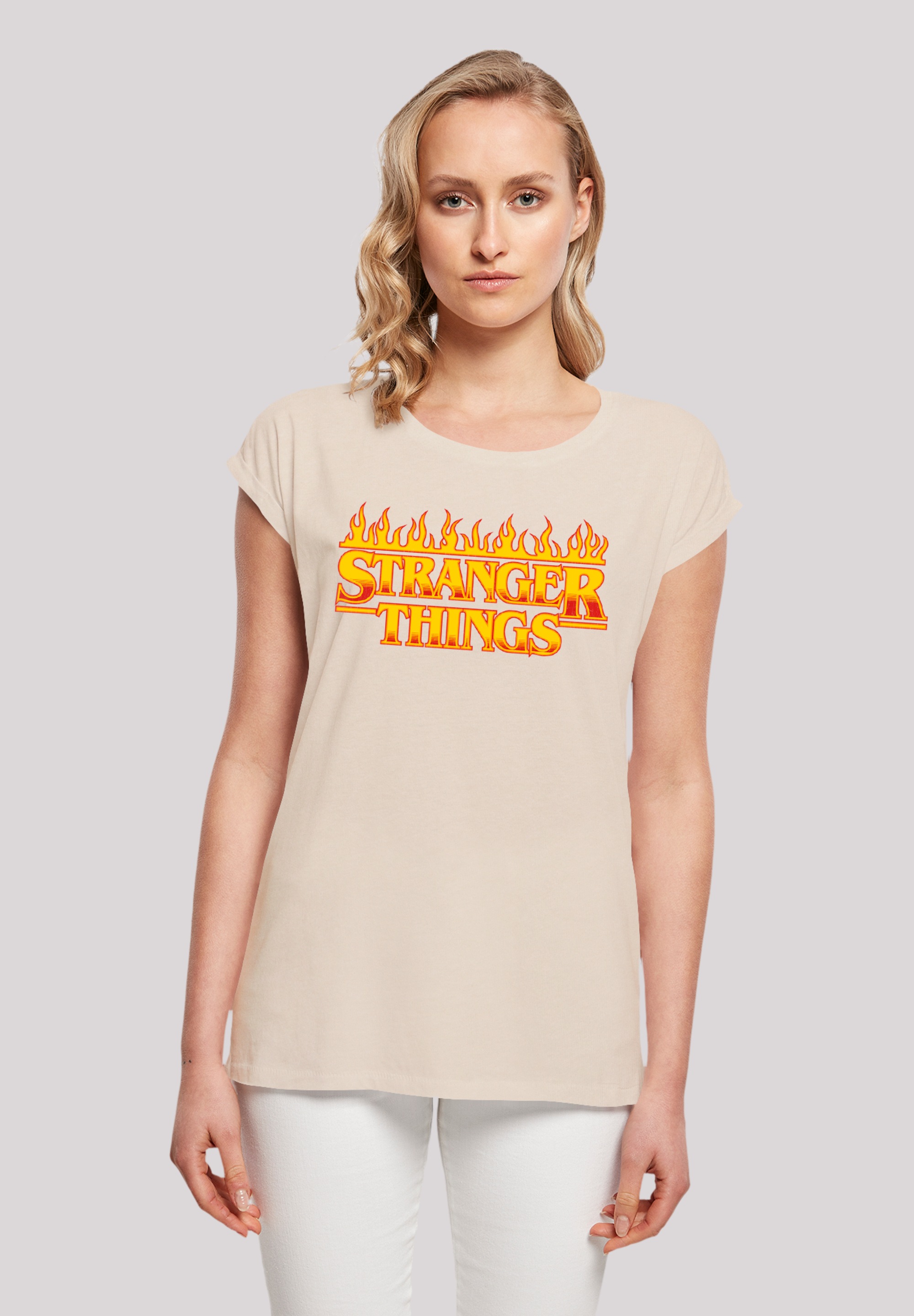 F4NT4STIC T-Shirt "Stranger Things Fire Logo", Premium Qualität günstig online kaufen