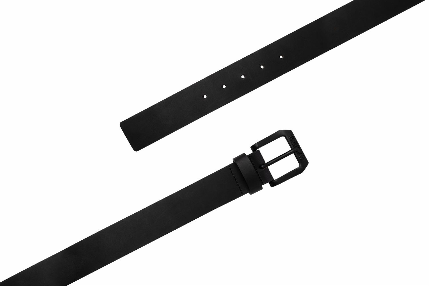 Thumbnail - Replay Ledergürtel mit matter Schließe