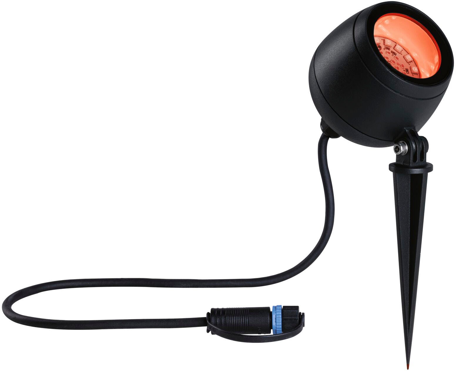 Paulmann LED Gartenleuchte »Outdoor Plug & Shine Spot Kikolo RGBW ZigBee«, 1 flammig, RGBW ZigBee