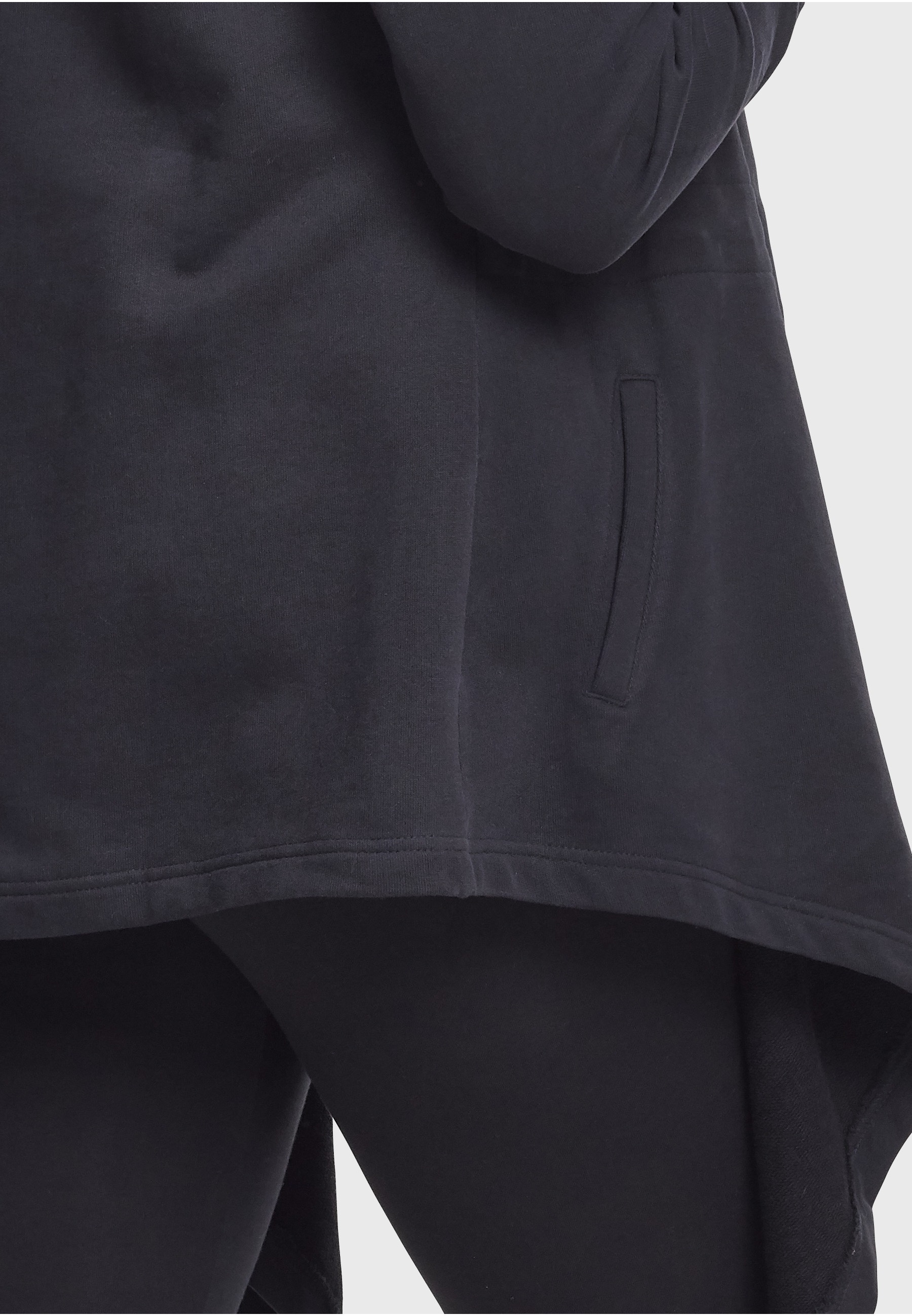 URBAN CLASSICS Strickjacke »Urban Classics Damen Ladies Hooded Sweat Cardigan« 1 Stk.