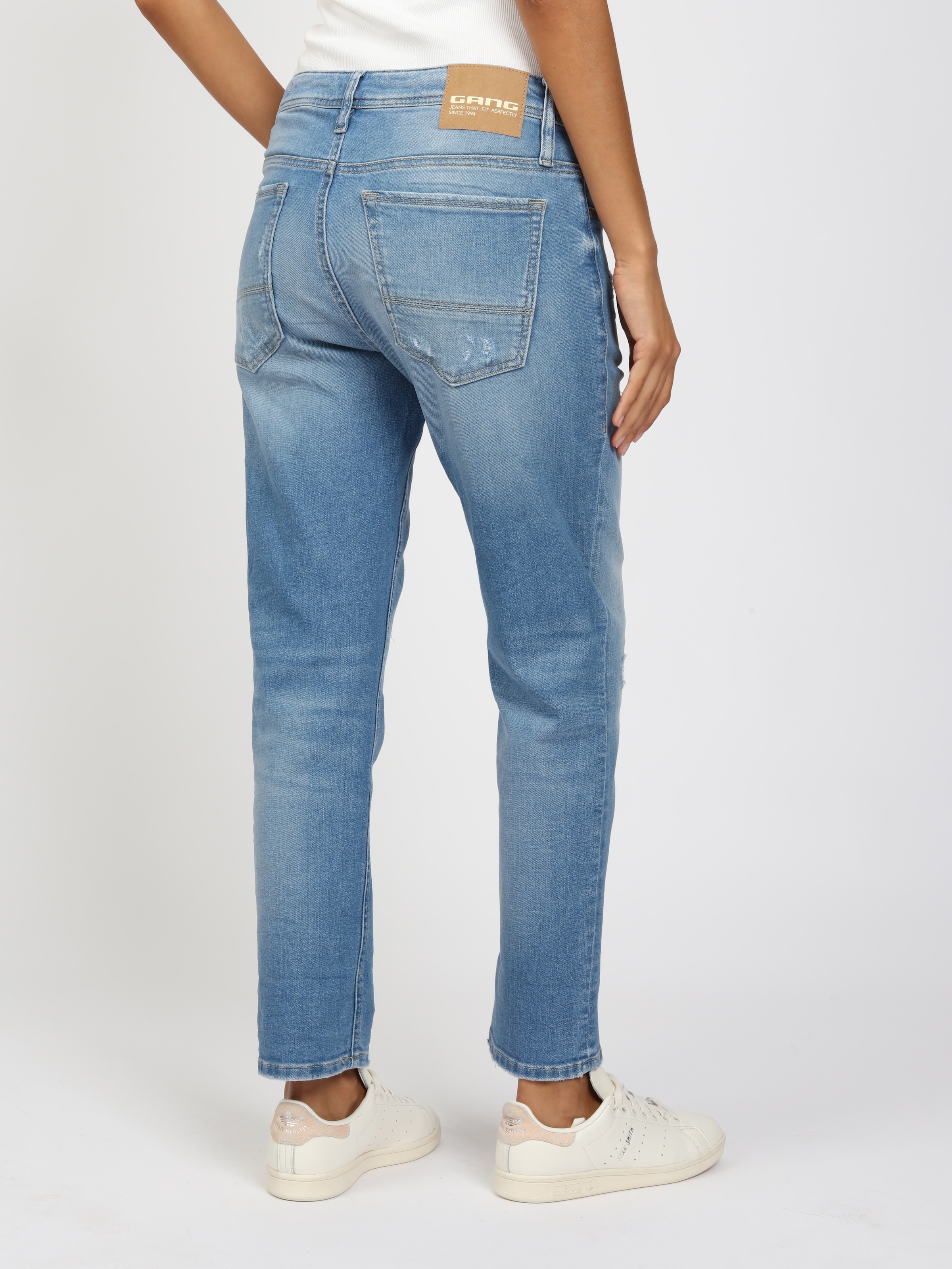 GANG Boyfriend-Jeans »94NICA CROPPED« mit geraden und verkürzten Beinverlauf