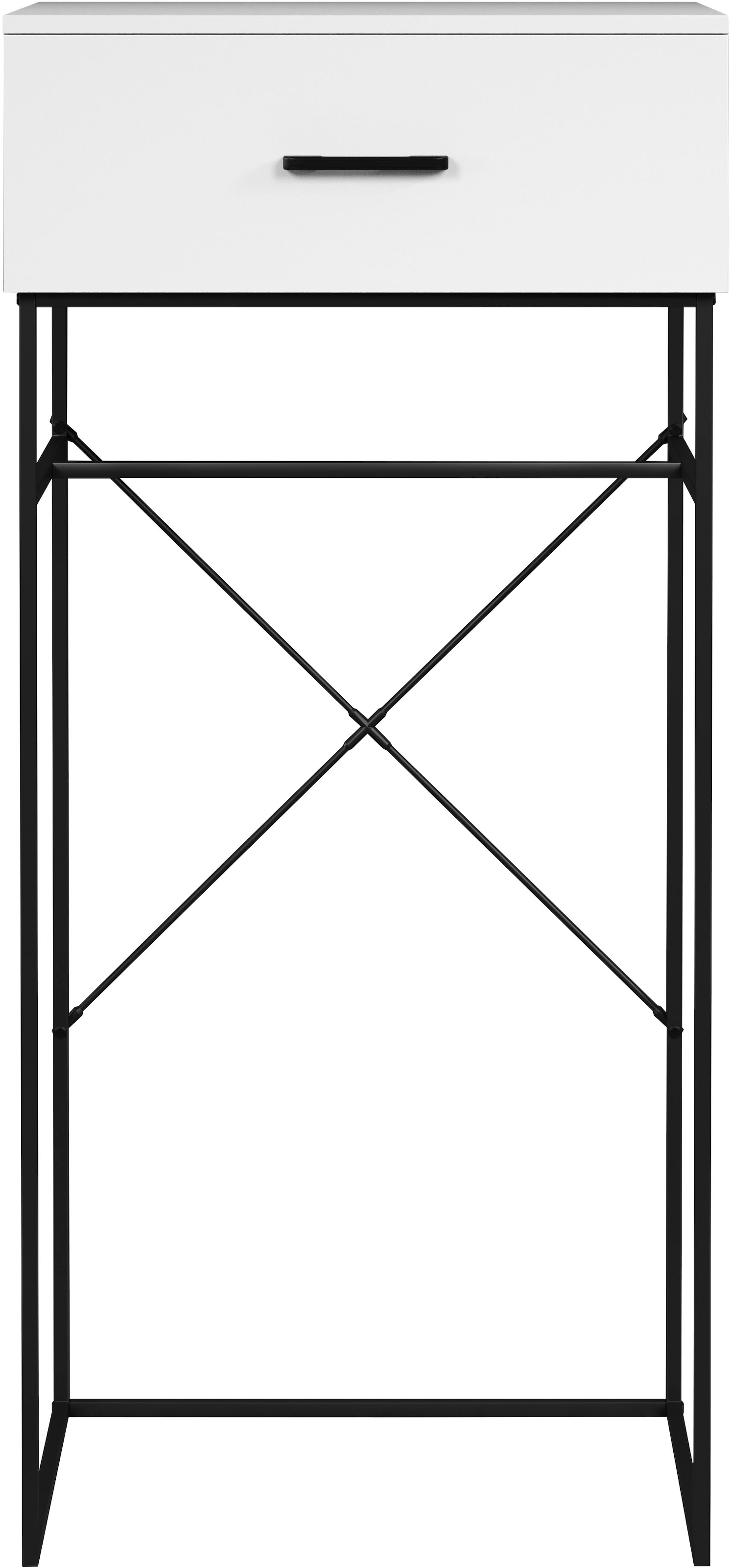 Home affaire Beistelltisch "Sterling" 1 Stk. tlg. Konsolentisch mit 1 Schublade - (B/T/H) 60/48/132 cm
