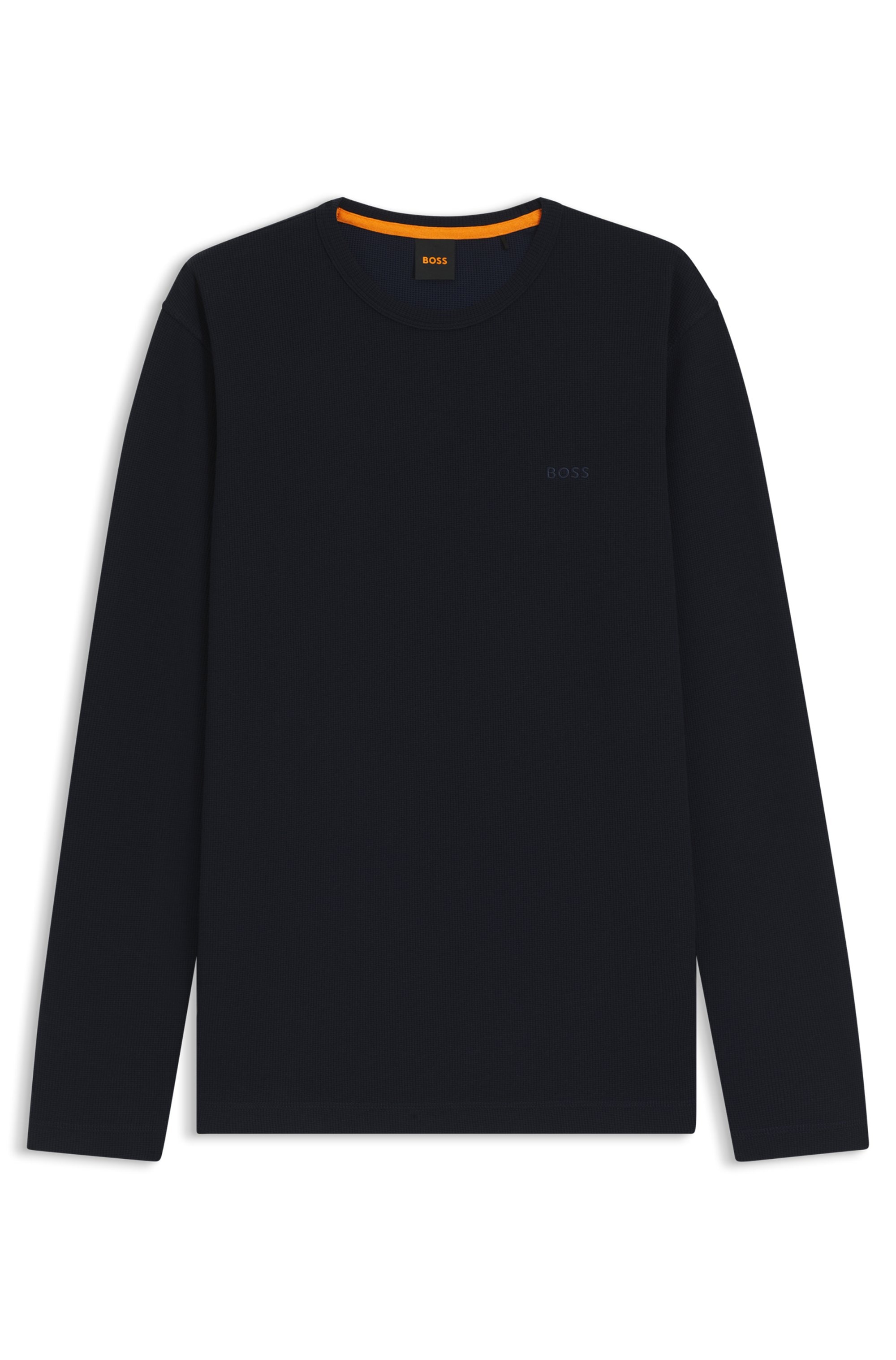 BOSS ORANGE Langarmshirt »Tempesto«, mit BOSS-Stickerei