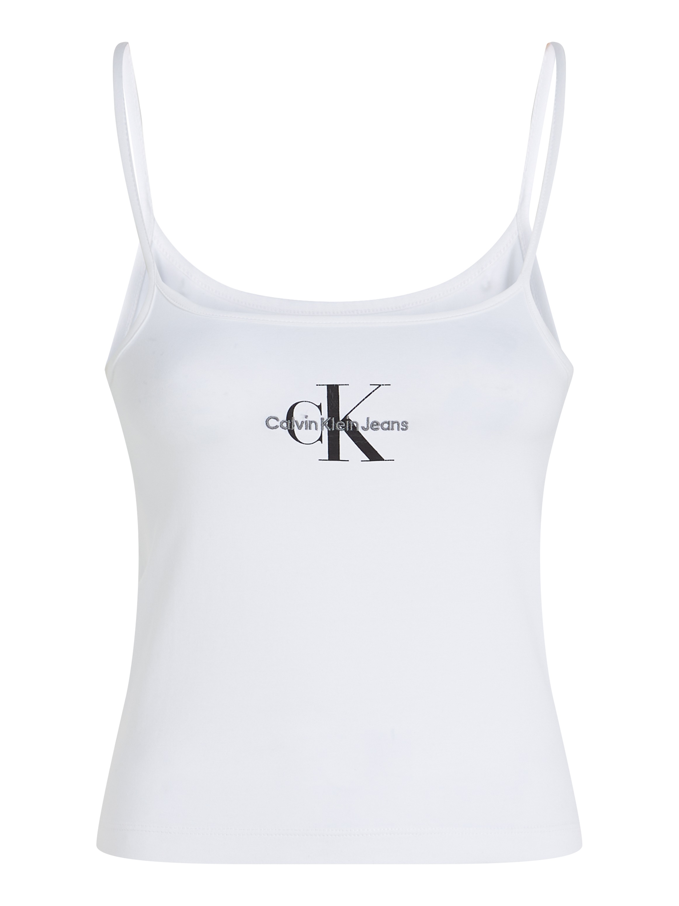Calvin Klein Jeans T-Shirt »MONOLOGO STRAPPY TANK TOP«, mit Logomarkenpatch