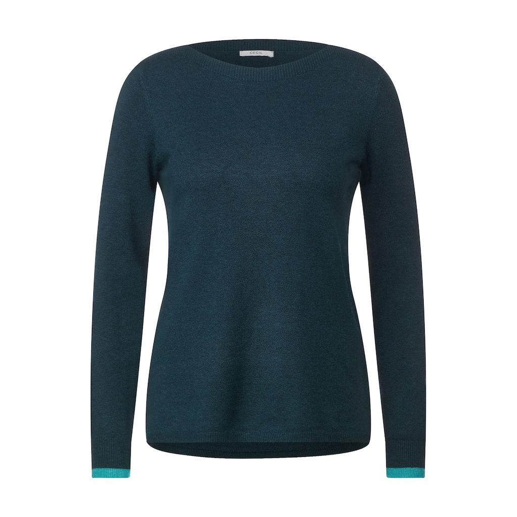 Cecil Strickpullover, in melierter Optik