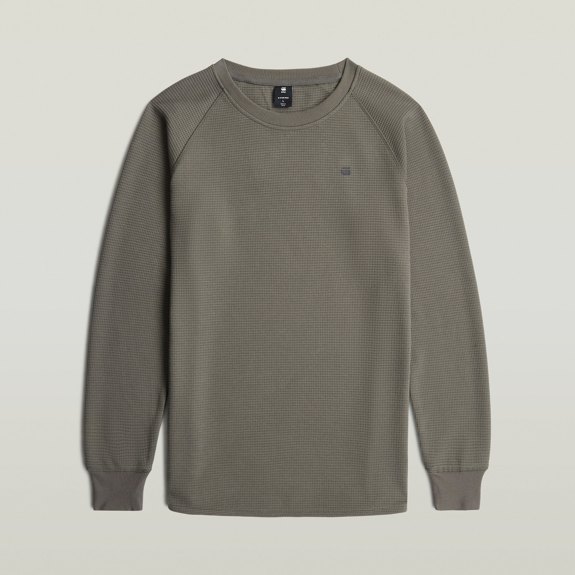 G-STAR Sweater »Jirgi«, mit Label-Detail auf der Brust