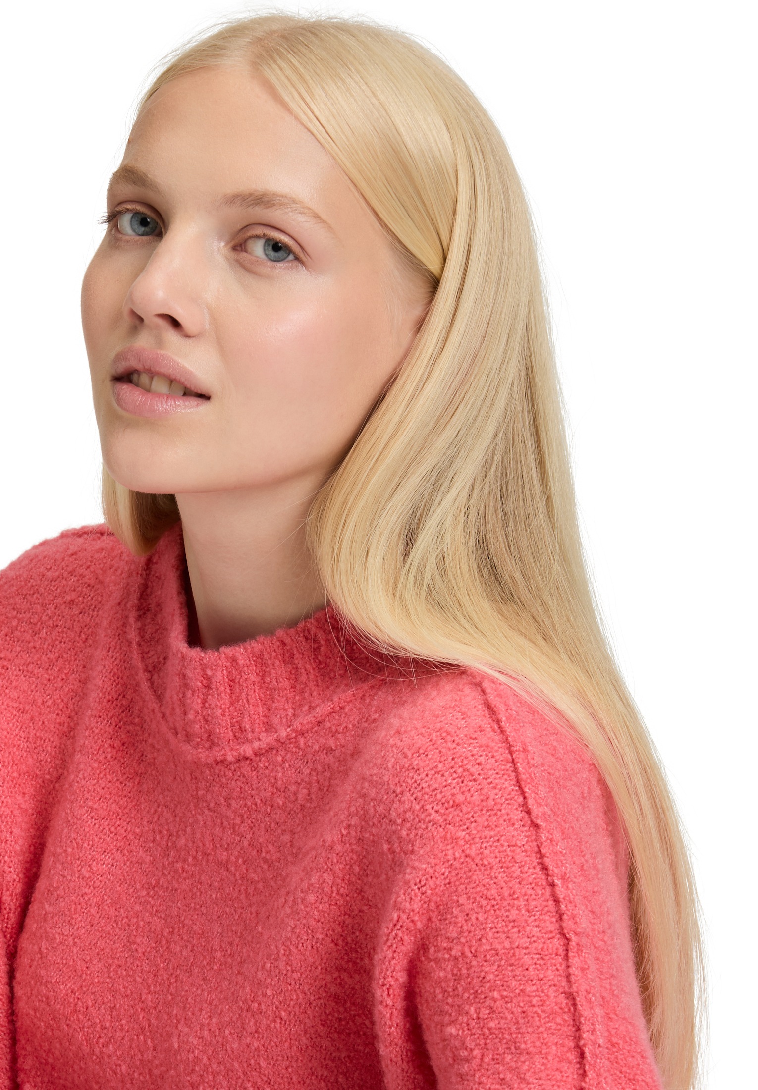 Cartoon Strickpullover »Cartoon Damen Strickpullover mit Fledermausärmeln«, (1 tlg.)