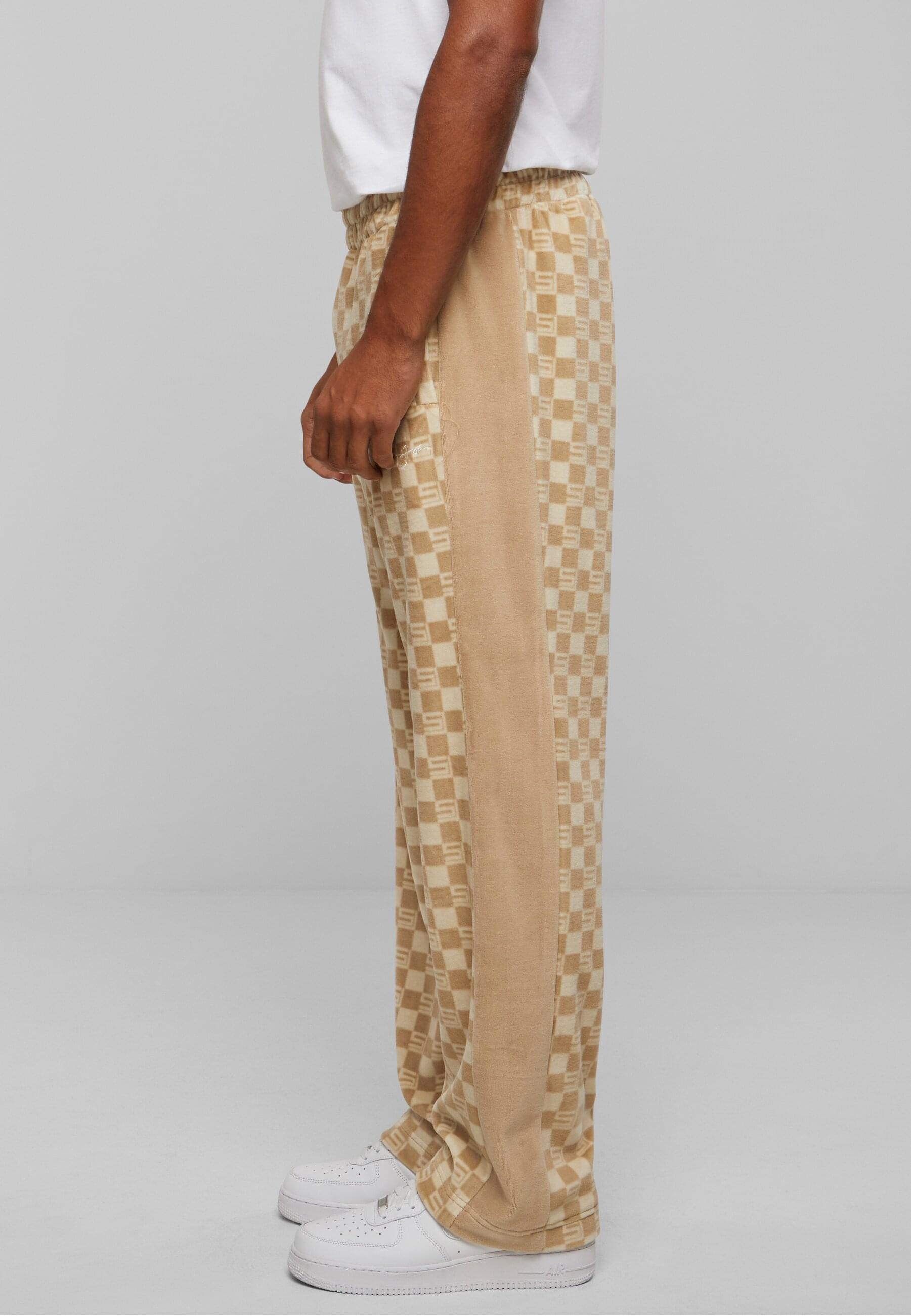 Sean John Stoffhose »Sean John Herren JM224-011-01 SJ Check Velours Trackpants«, (1 tlg.)