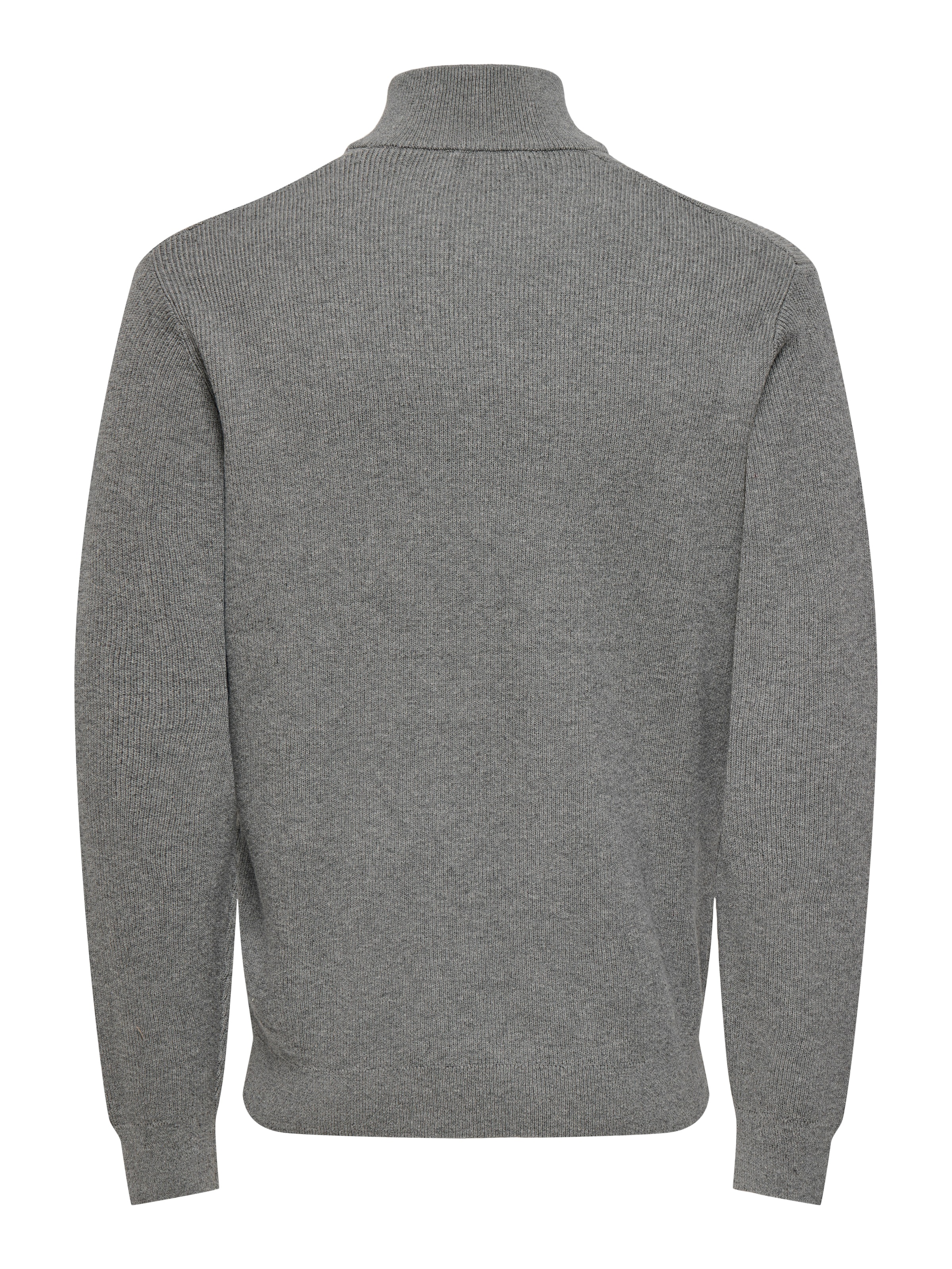 ONLY & SONS Strickpullover »ONSPHIL REG 12 STRUC HALF ZIP KNIT NOOS«