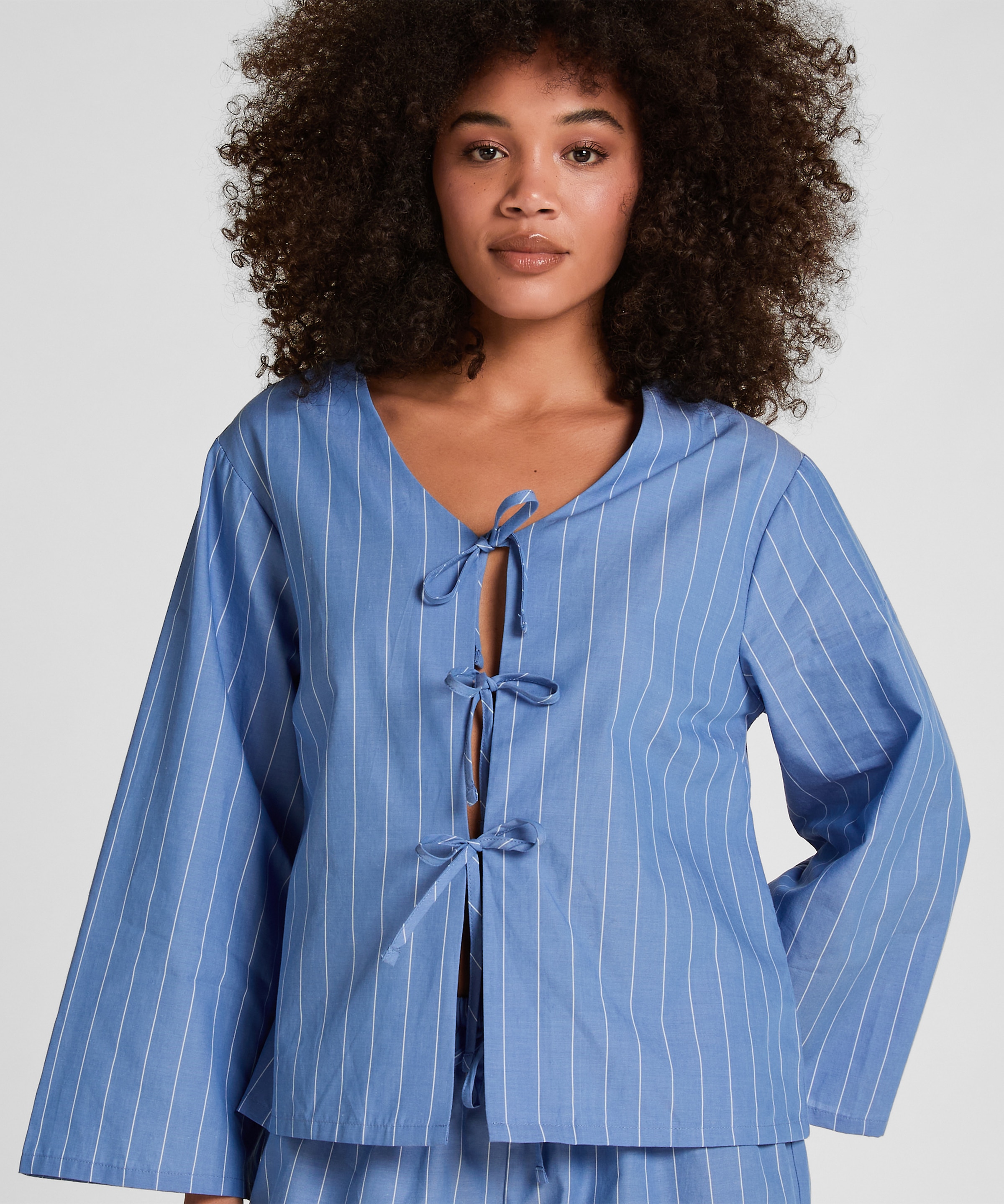 Hunkemöller Pyjama "Gestreiftes Pyjama-Oberteil" günstig online kaufen