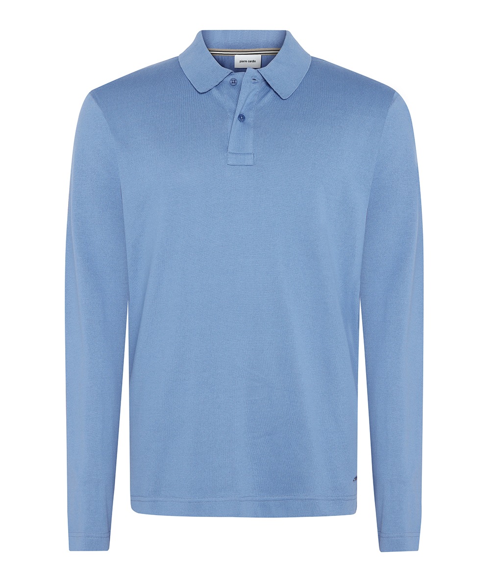 Pierre Cardin Langarm-Poloshirt in 2-Knopf-Form