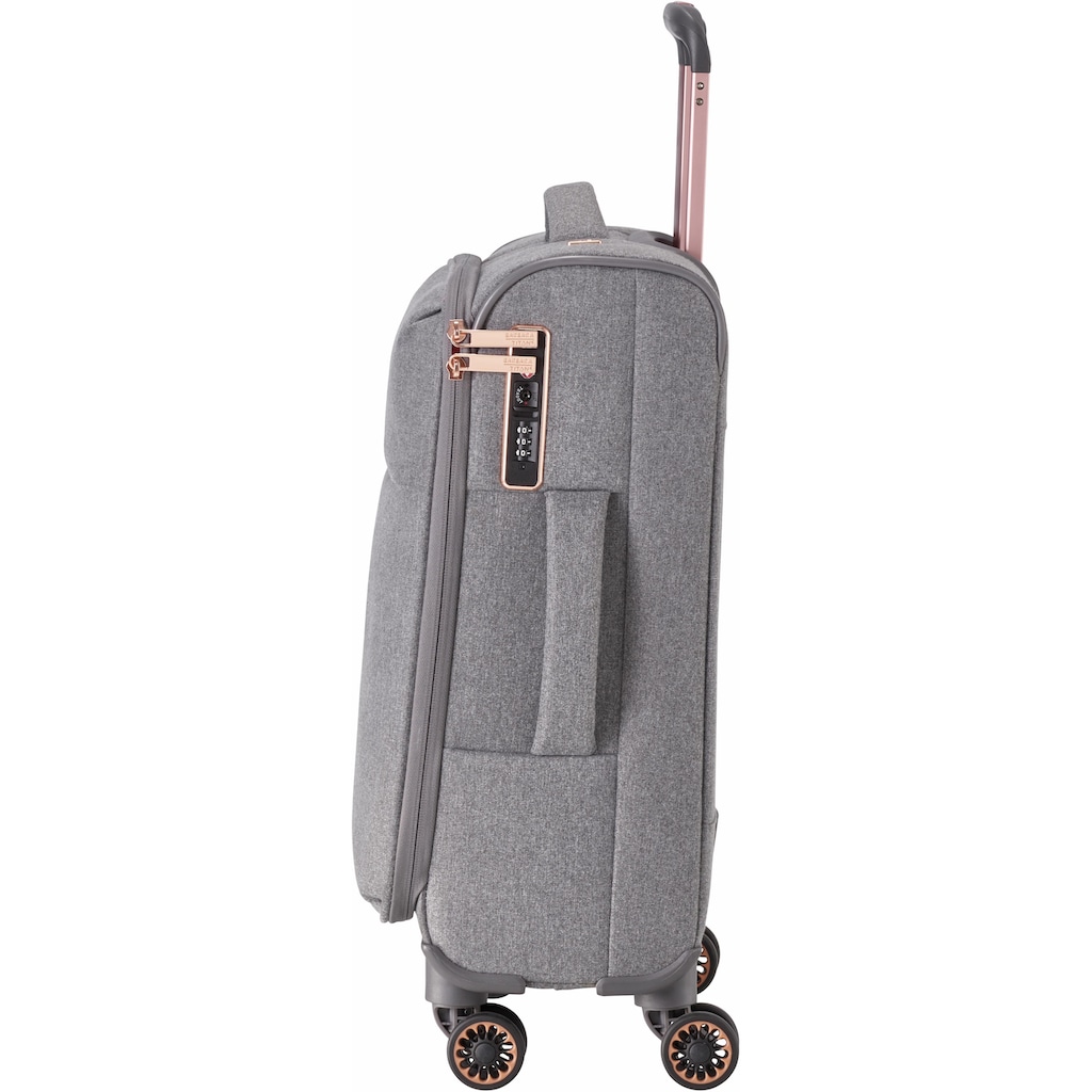 TITAN® Weichgepäck-Trolley »BARBARA & TITAN®, Barbara, 55 cm«, 4 Rollen