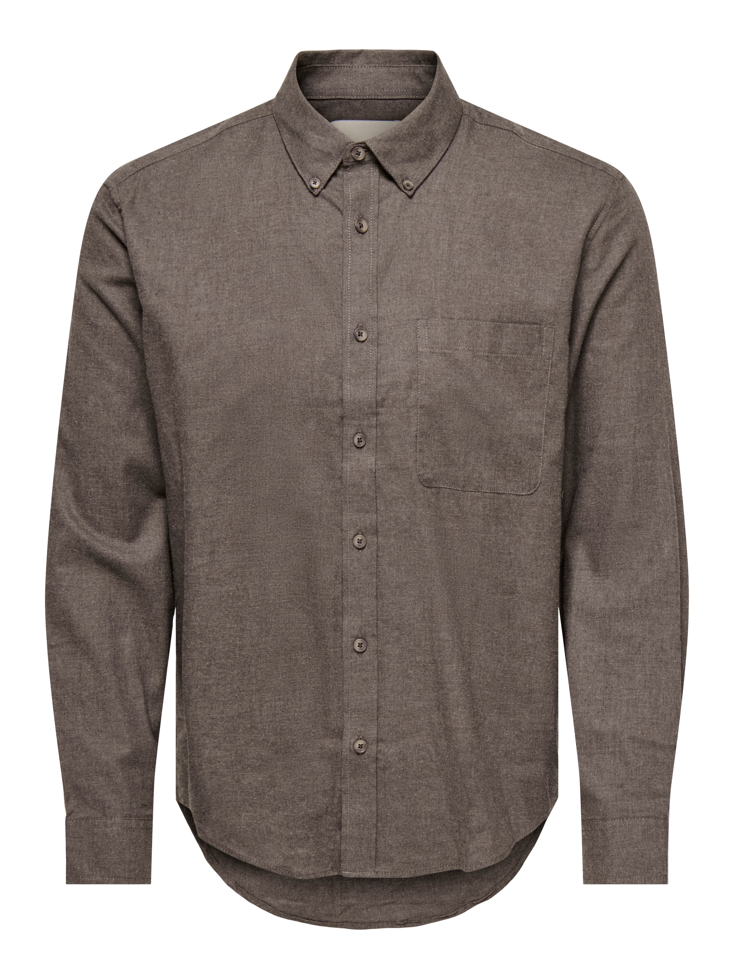 ONLY & SONS Langarmhemd "ONSJUPITER REG FIT LS SHIRT NOOS" mit Button Down günstig online kaufen