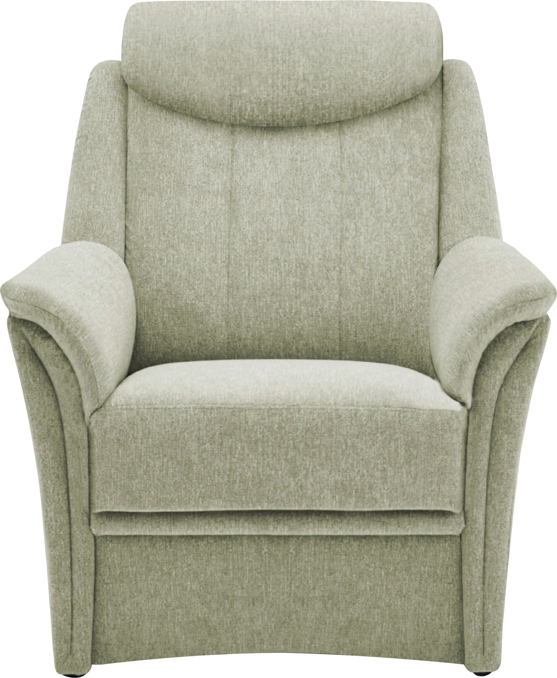 VILLA BECK Polstergarnitur »Lugano«, (Set, 3 tlg.), Kopfteilverstellung, in Sitzhöhe 46 cm, 3-Sitzer und 2x Sessel