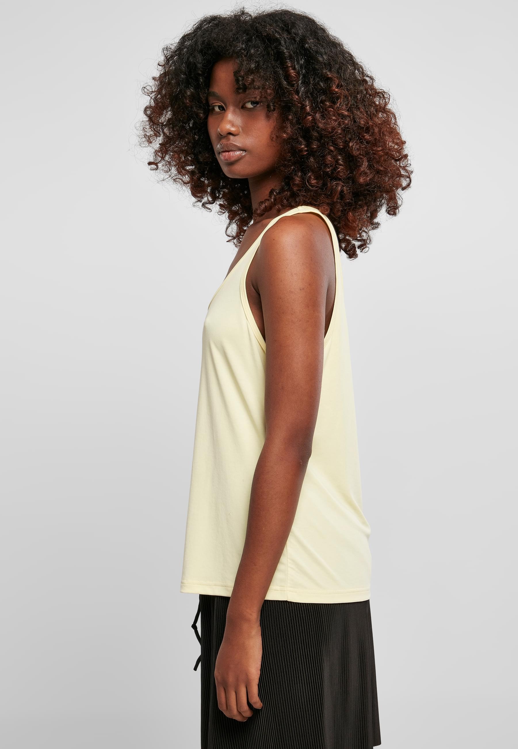 URBAN CLASSICS Muskelshirt »Urban Classics Damen Ladies Modal Loose Top«, (1 tlg.)