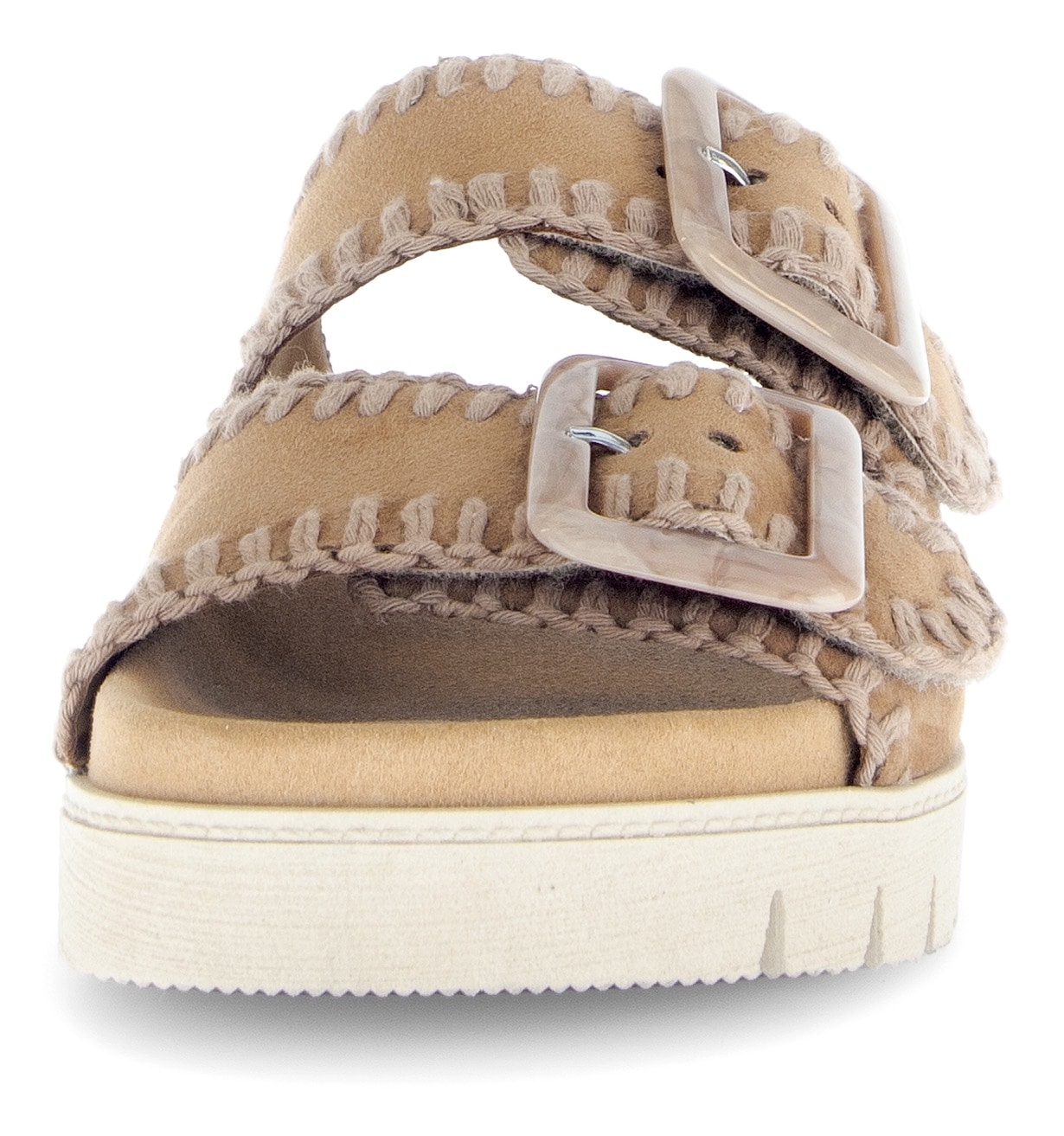 Gabor Pantolette, Plateau, Bequemschuh, Sommerschuh mit praktischen Klettverschlüssen