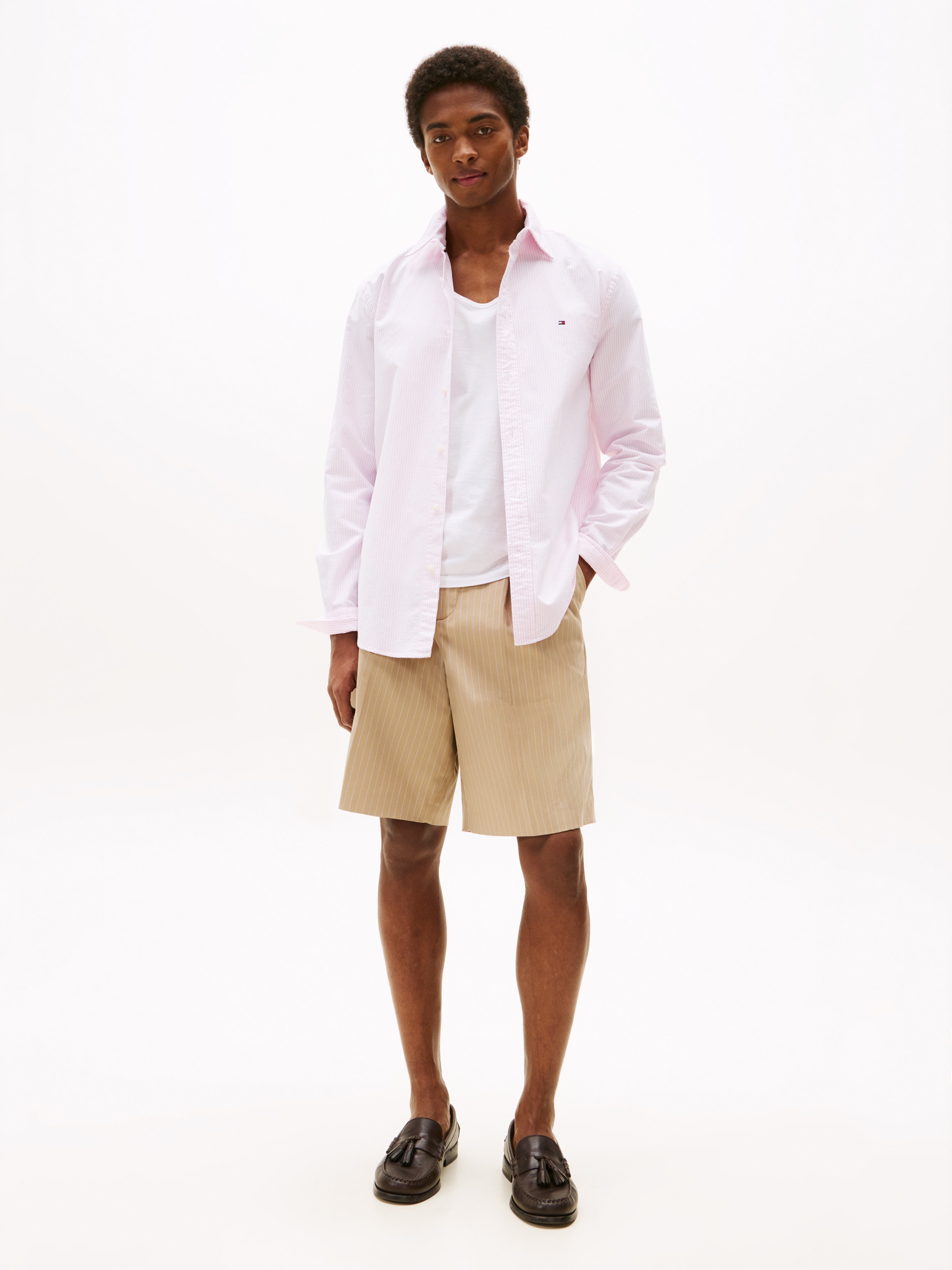 Tommy Hilfiger Langarmhemd »HERITAGE OXFORD STRIPE RF SHIRT«