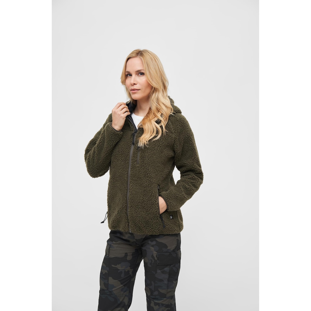 Brandit Allwetterjacke »Brandit Damen Ladies Teddyfleecejacket«, (1 St.), mit Kapuze