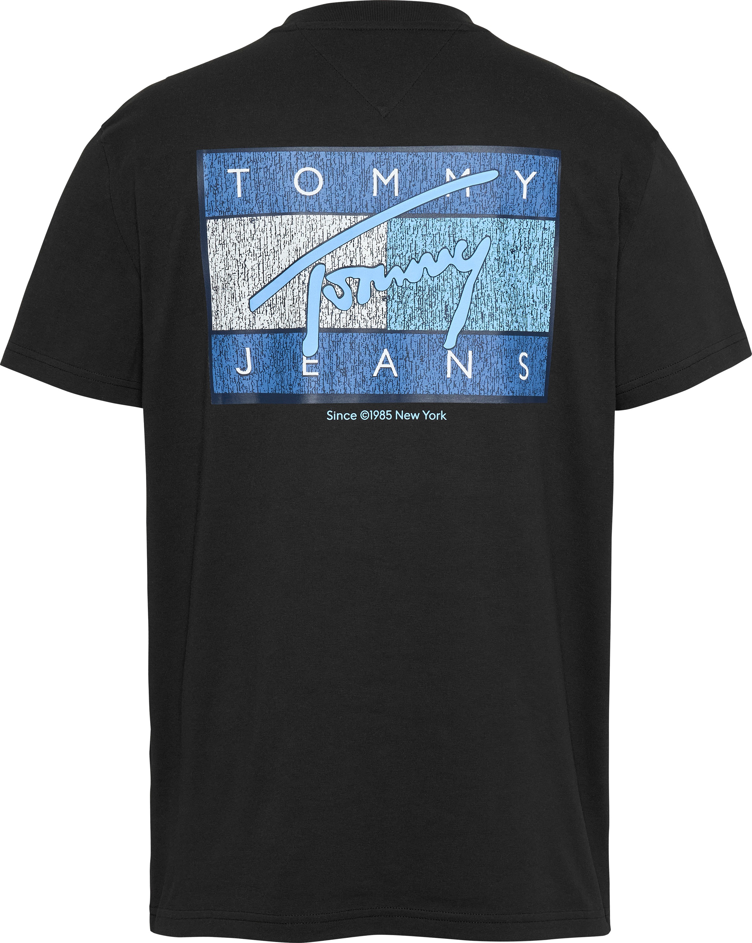 Tommy Jeans T-Shirt »TJM REG RWB FLAG TEE EXT«, mit großem Logo auf dem Rücken