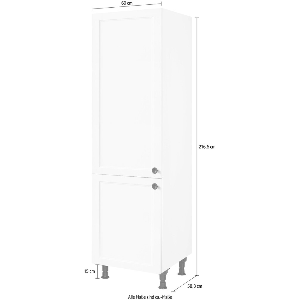 nobilia® Kühlmodul »"Cascada", für ein Kühl- und Gefrierschrank, Ausrichtung wählbar«