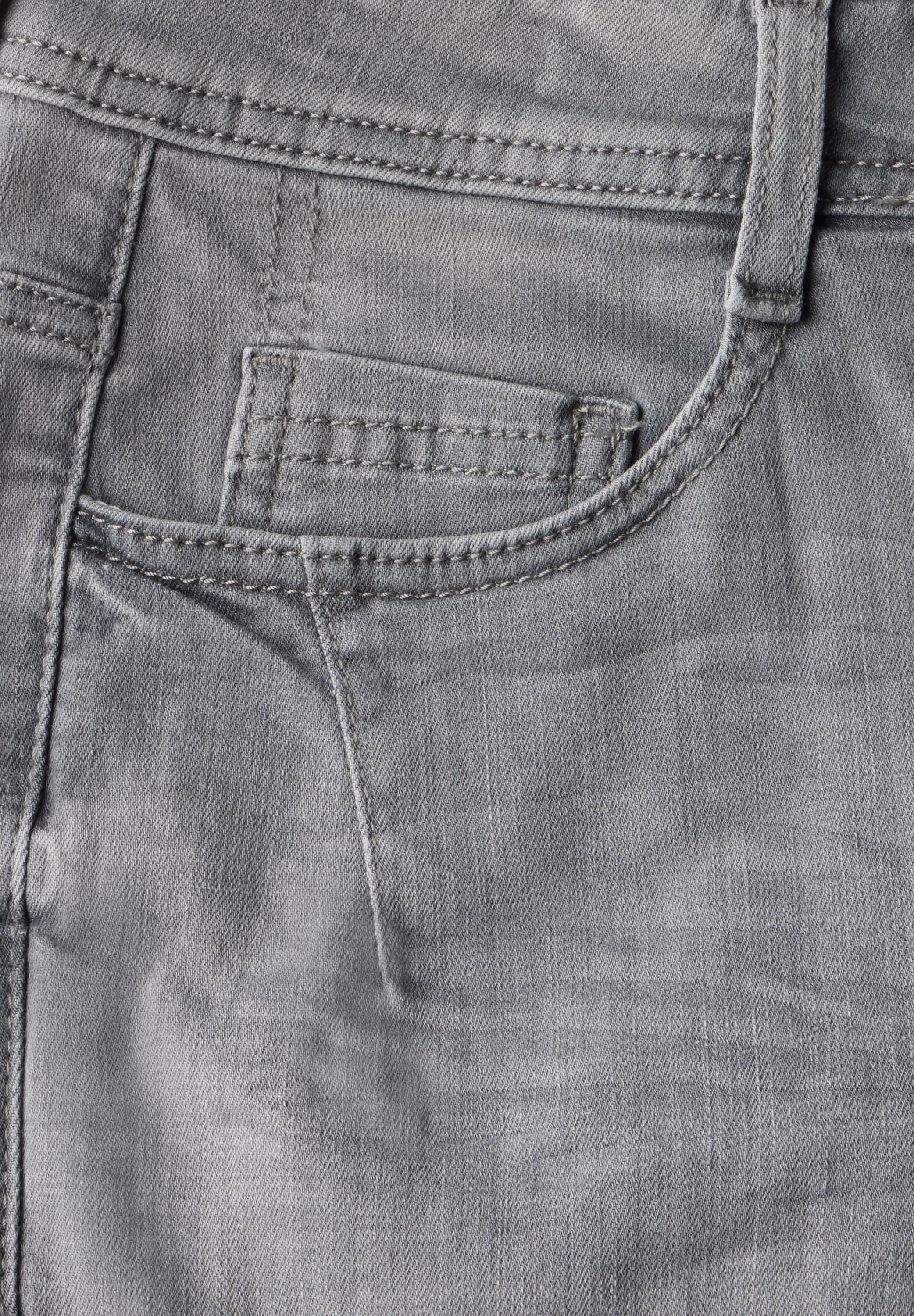 Cecil Slim-fit-Jeans, mit hellgrauer Waschung
