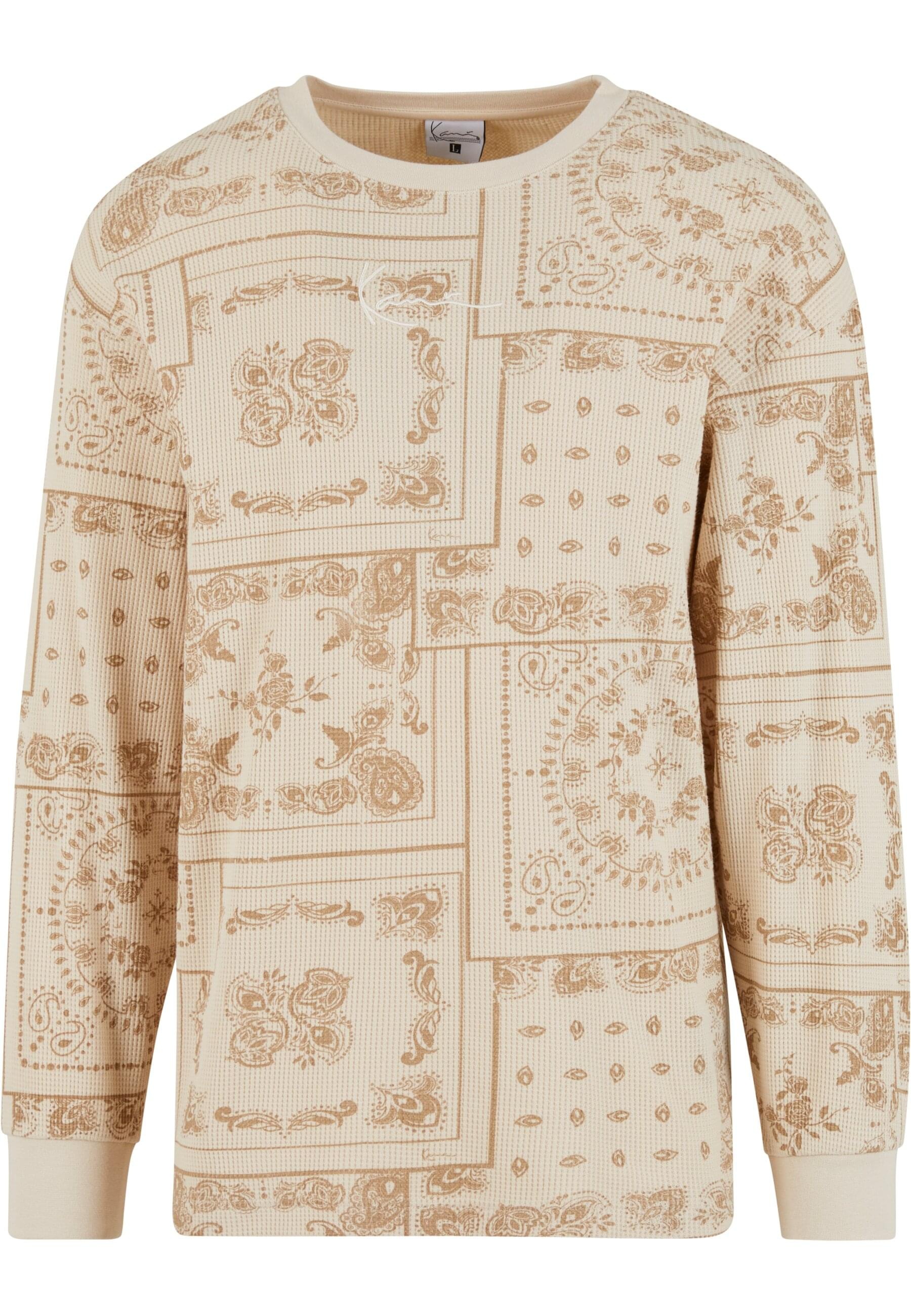 Karl Kani Longsleeve "Karl Kani Signature Paisley Waffle Longsleeve" 1 Stk. günstig online kaufen